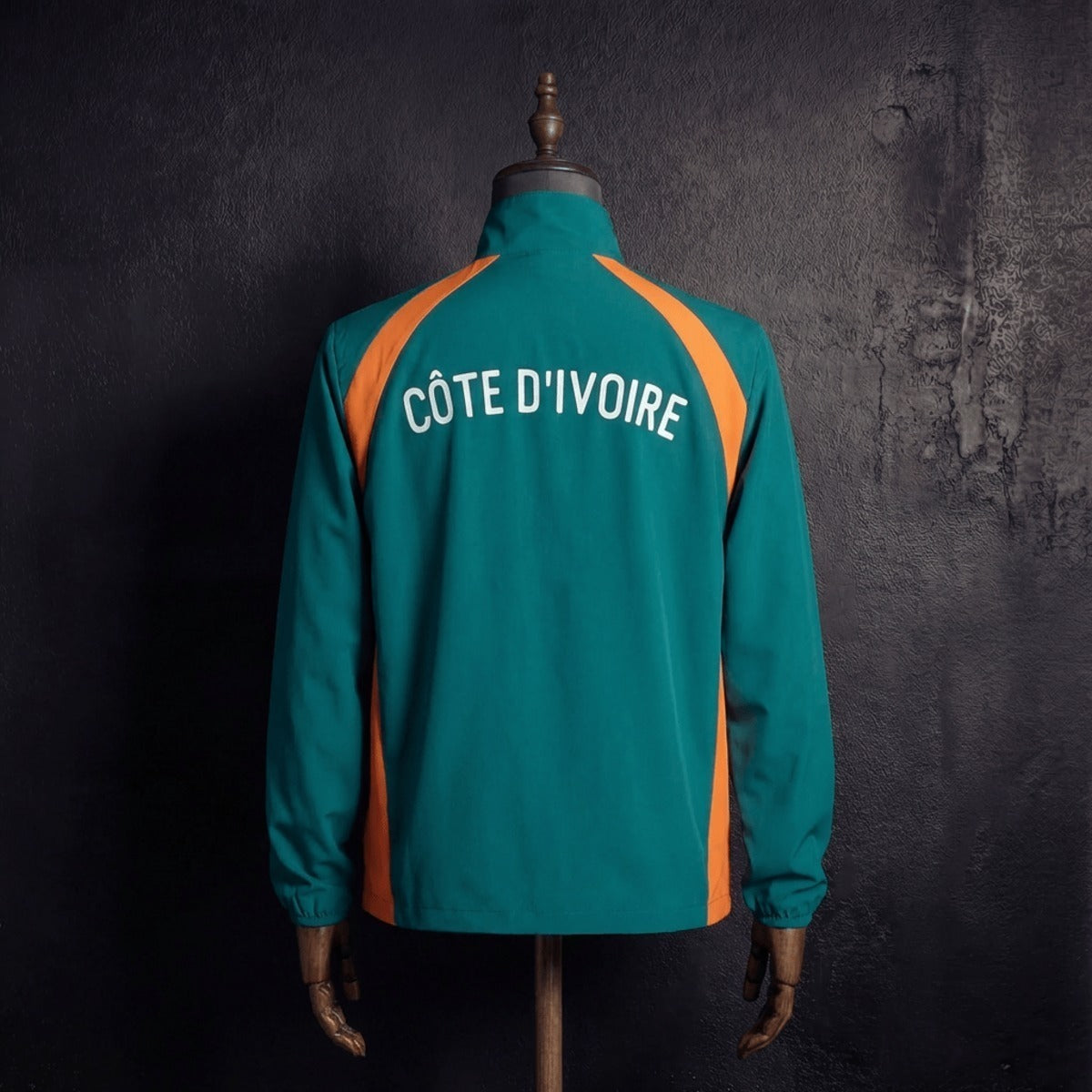 2026 Ivory Coast Orange and Green Reversible Windbreaker