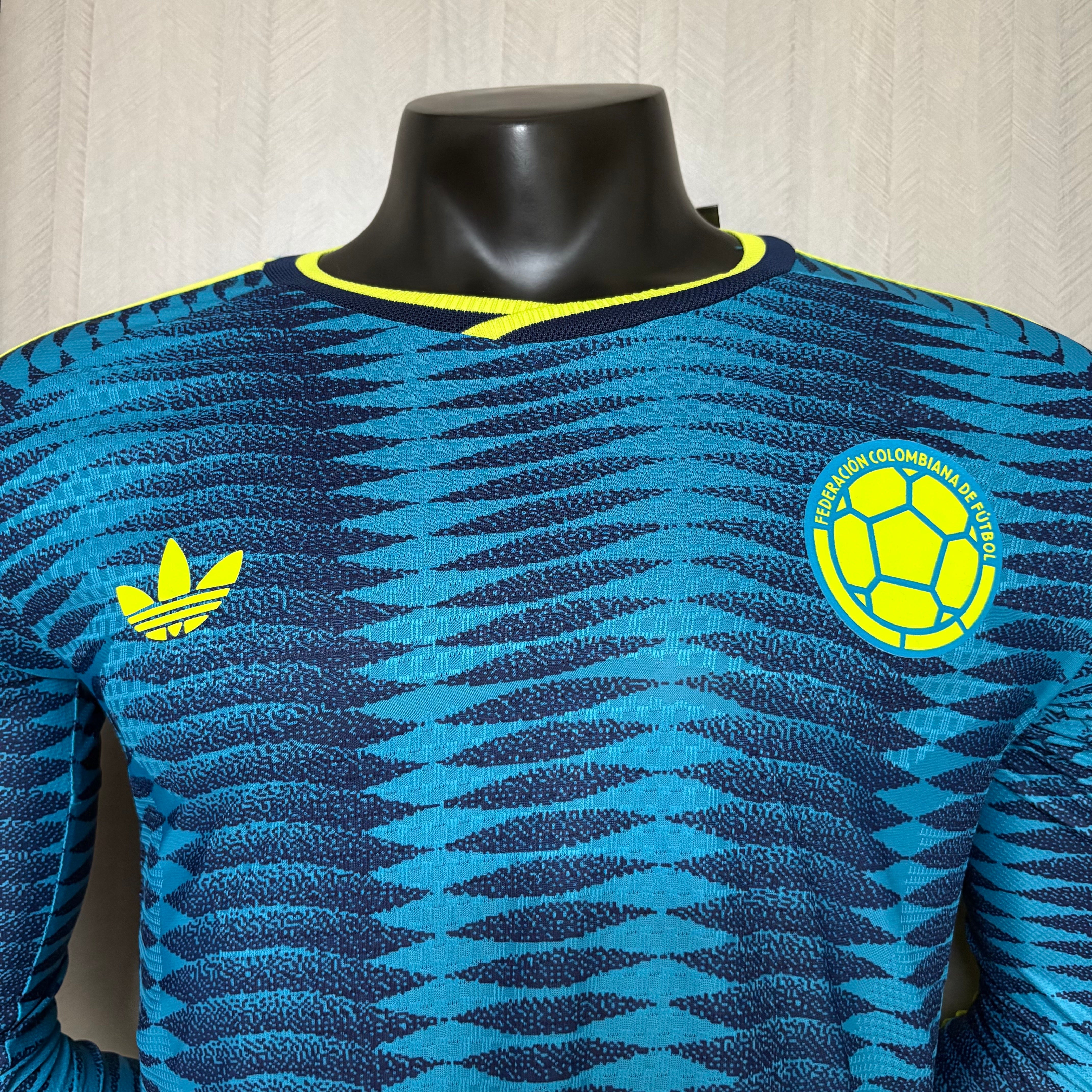 Player version long-sleeved 2026 Colombia away Jersey