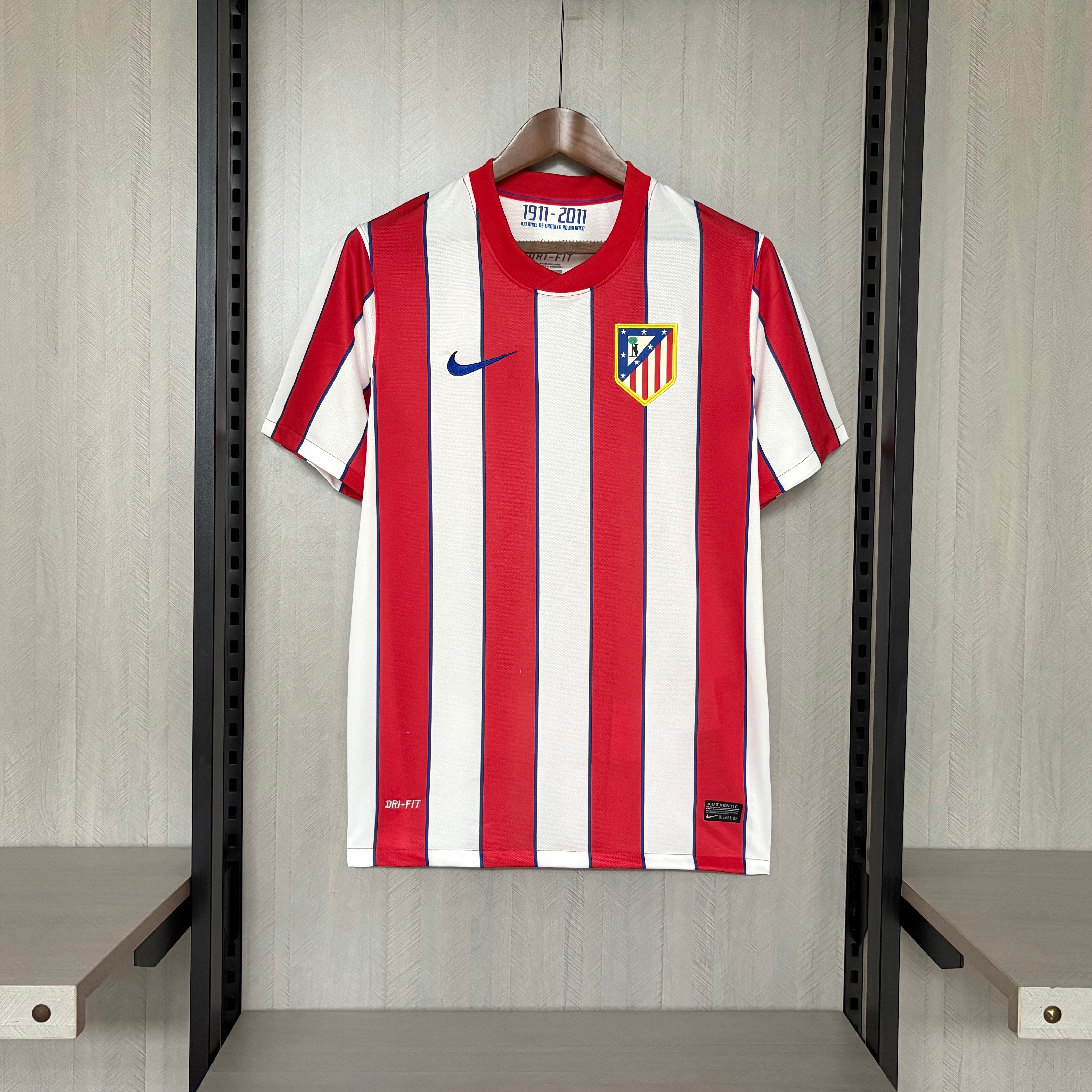Retro 2011/12 Atletico Madrid Champions League Edition Home Jersey