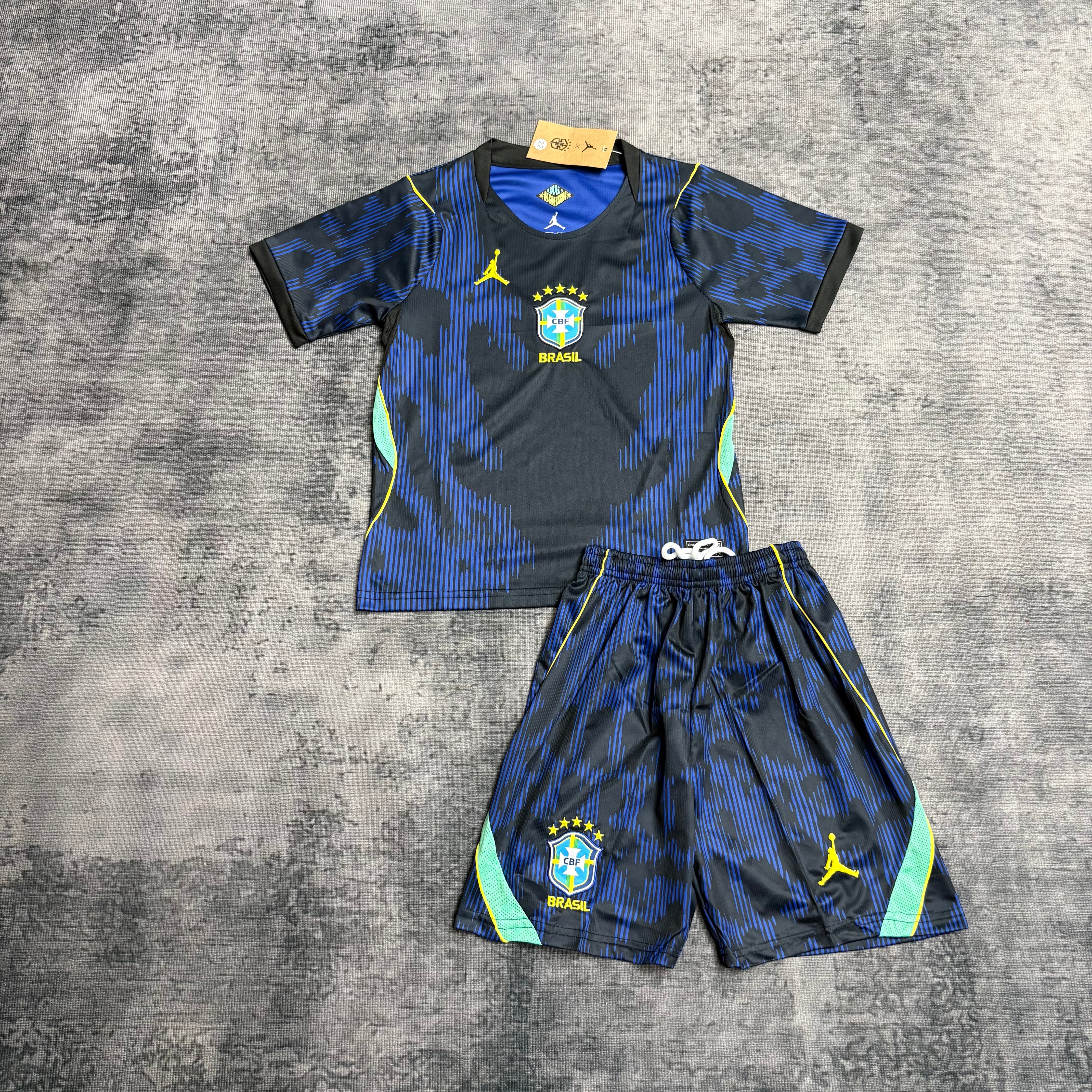 Kids 2026 Brazil Away Jersey