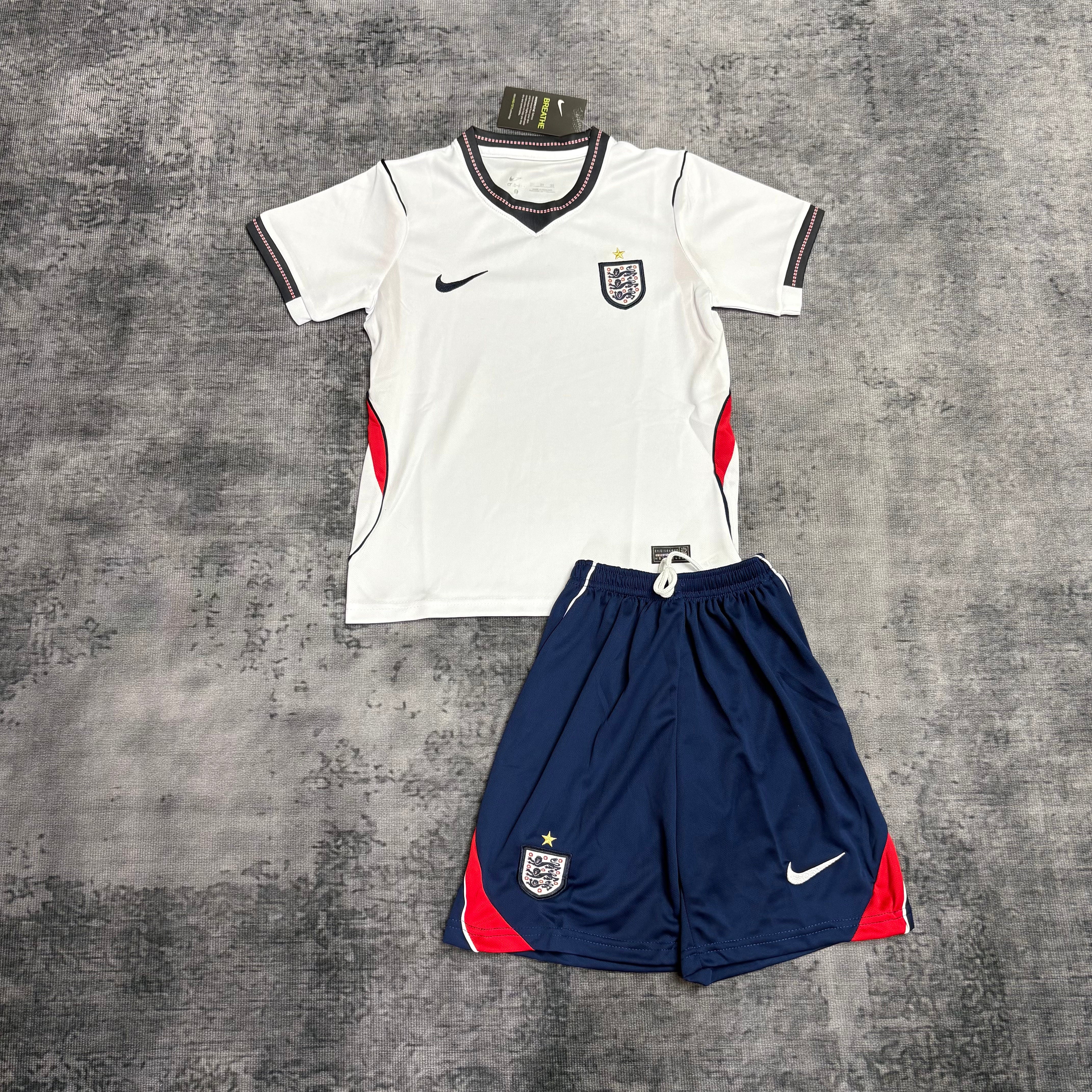 Kids 2026 England home Jersey
