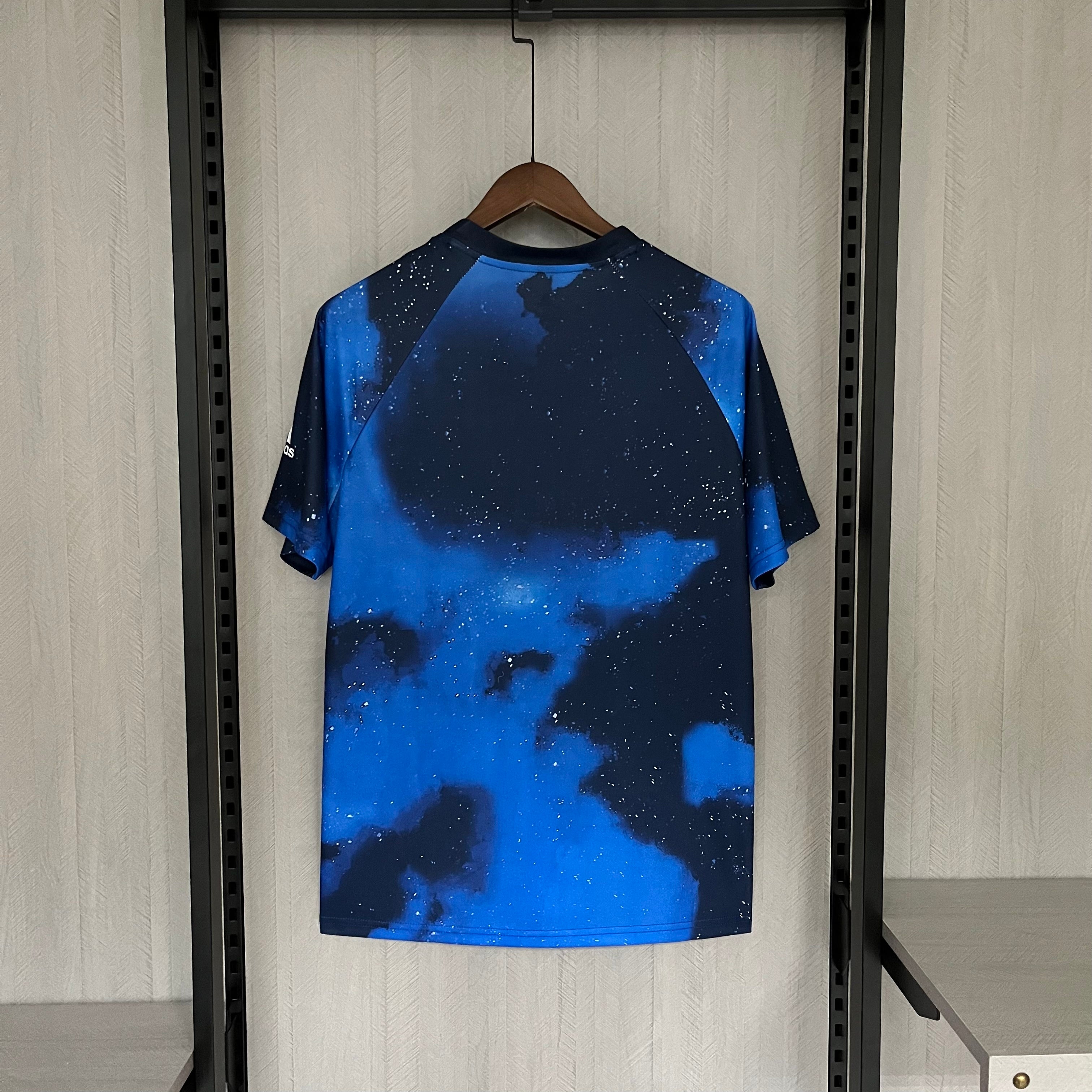 Retro Real Madrid 2018/19EA Joint Edition Blue