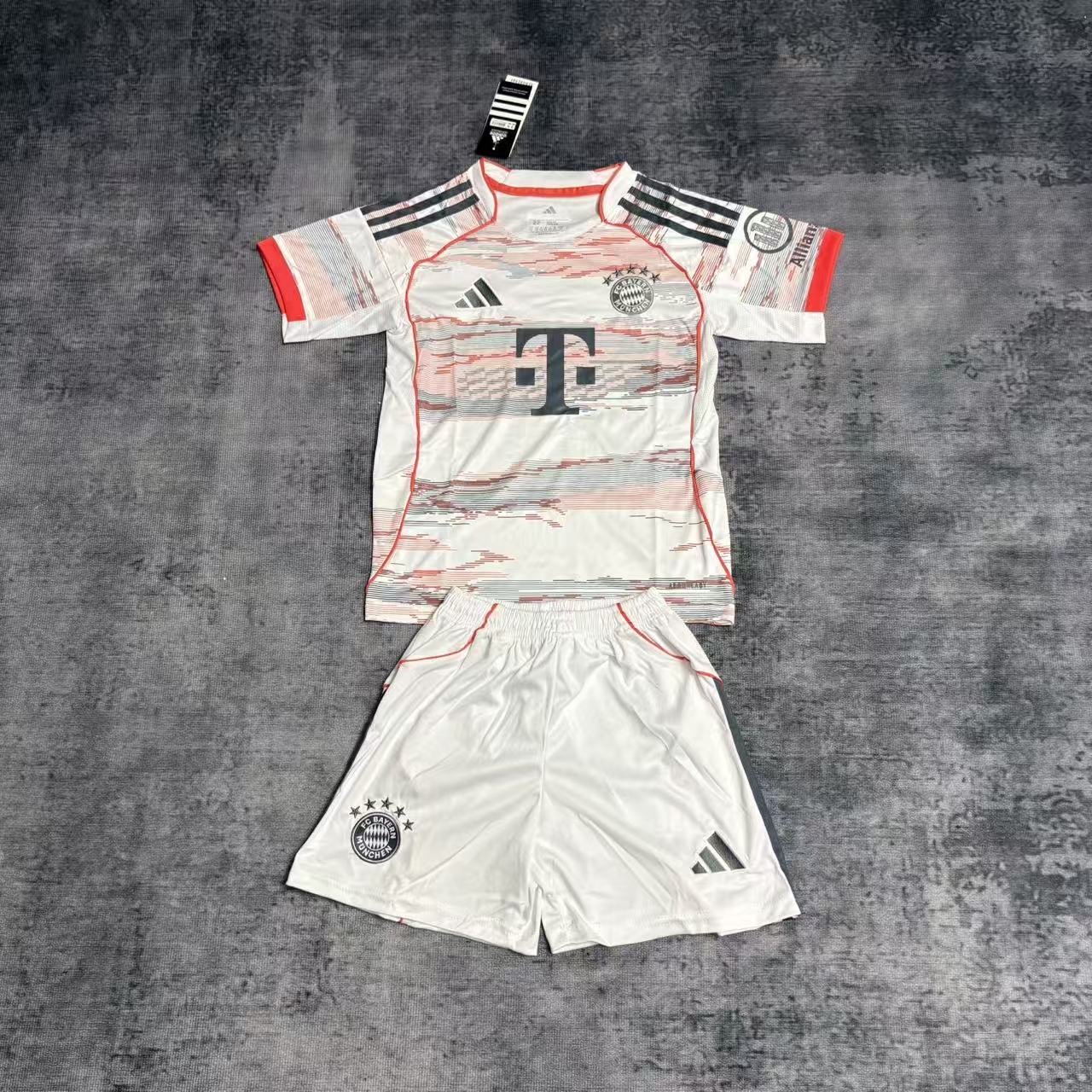 Kids 2025/26 Bayern Munich Away Jersey