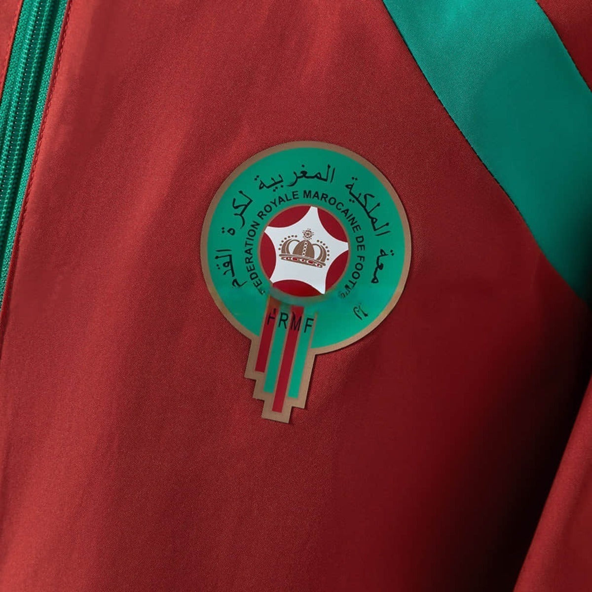 2026 Morocce Red and Green Reversible Windbreaker