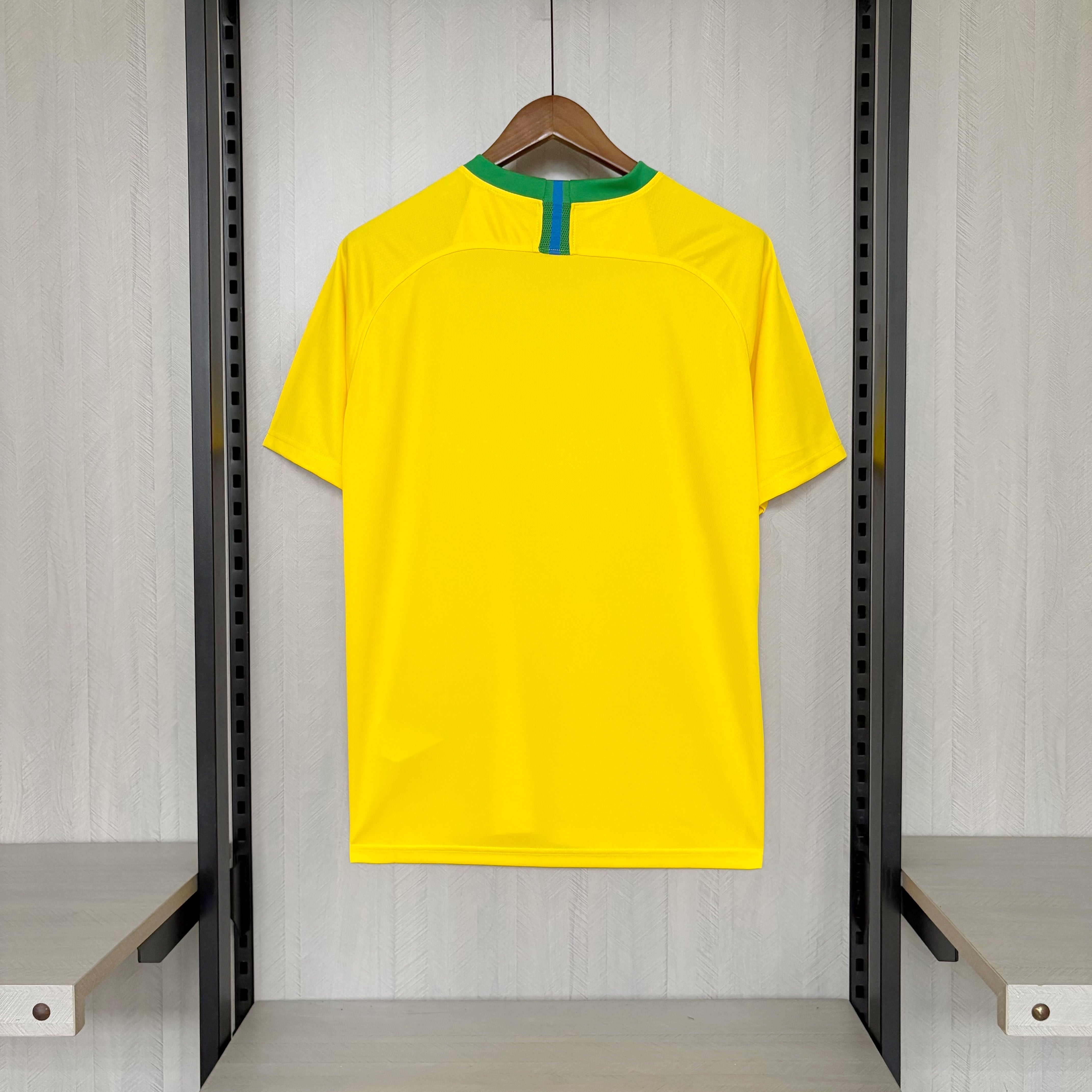 Brazil Retro Home Jersey 2018