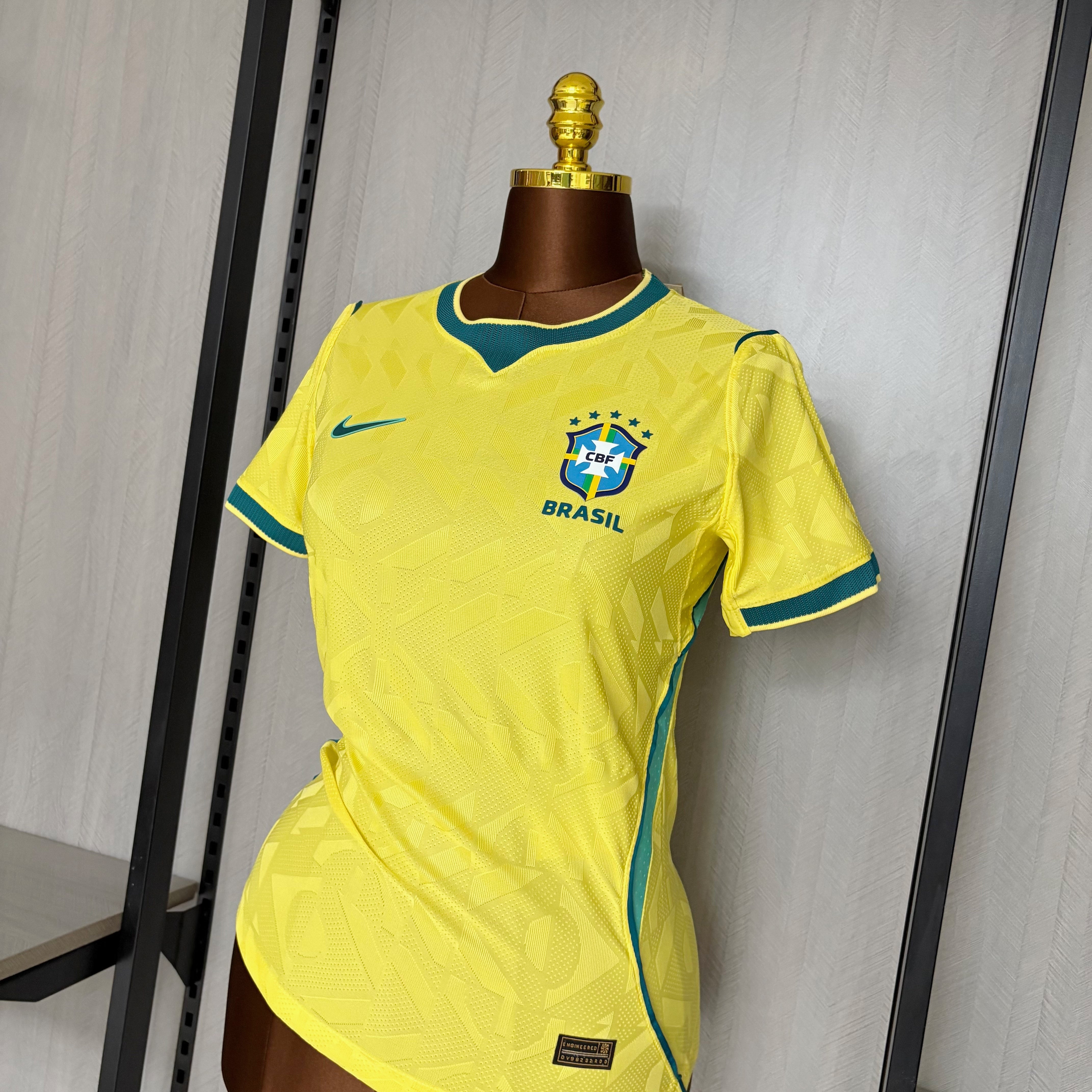 Women's Player version 2026 Brazil home 1:1 Jersey