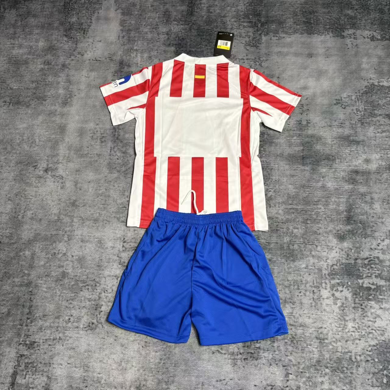 Kids 2025/26 Atletico Madrid Home Jersey