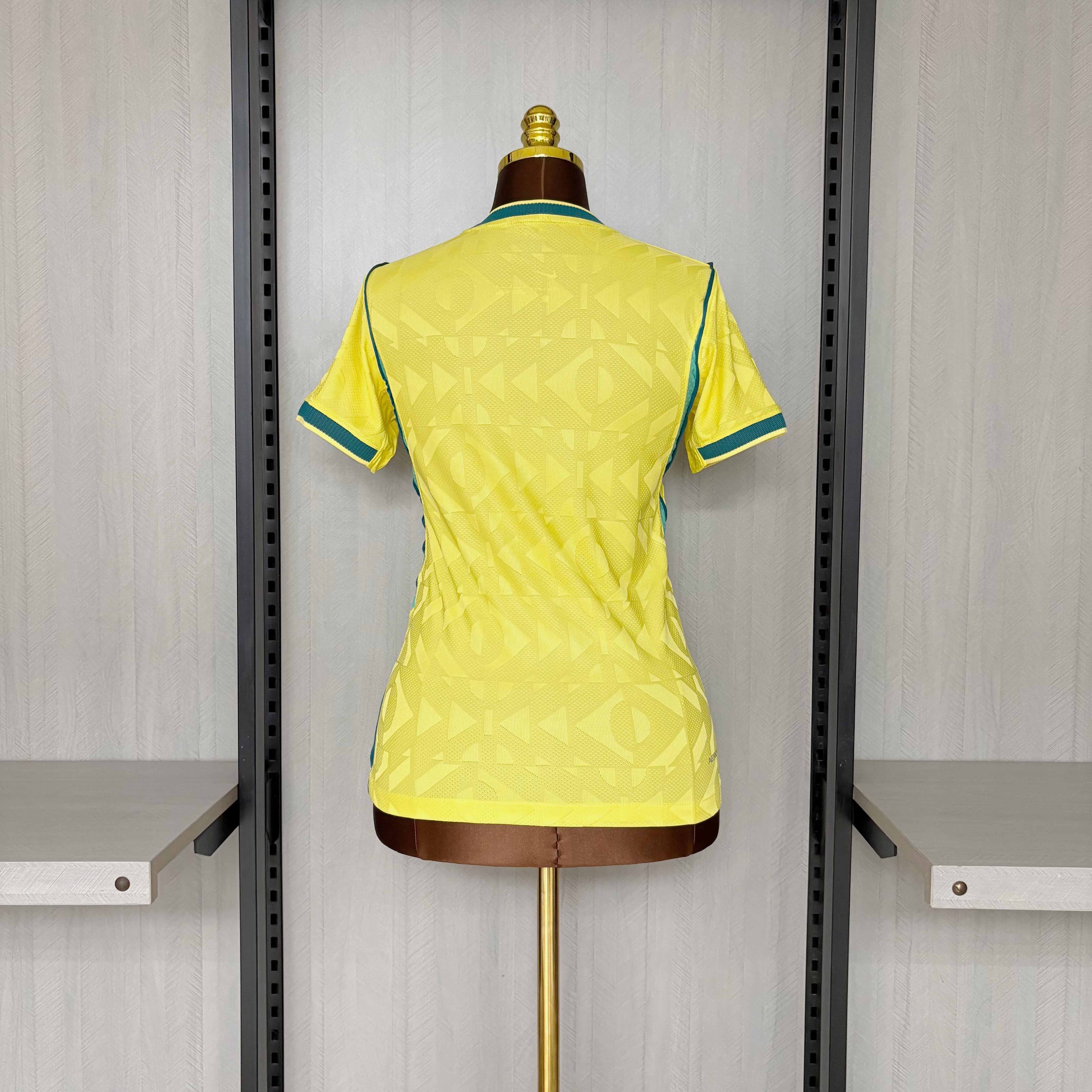 Women's Player version 2026 Brazil home 1:1 Jersey