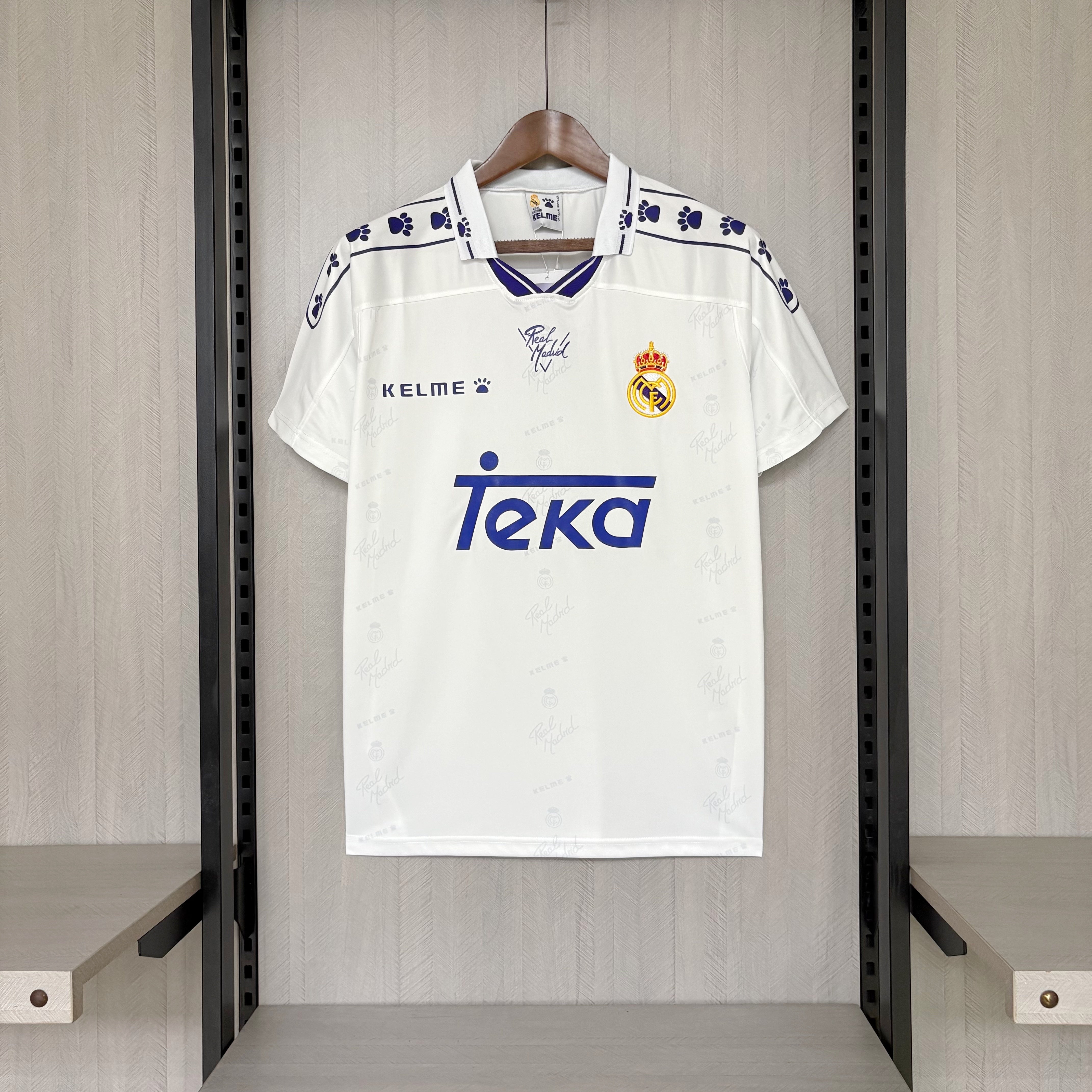 Real Madrid Retro Home Shirt 96/97