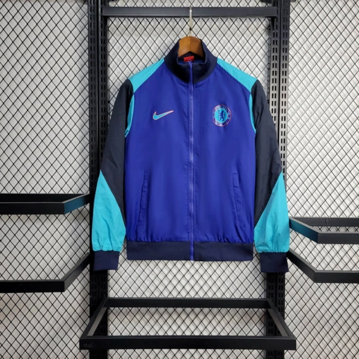 2025 Chelsea Blue Jacket Windbreaker