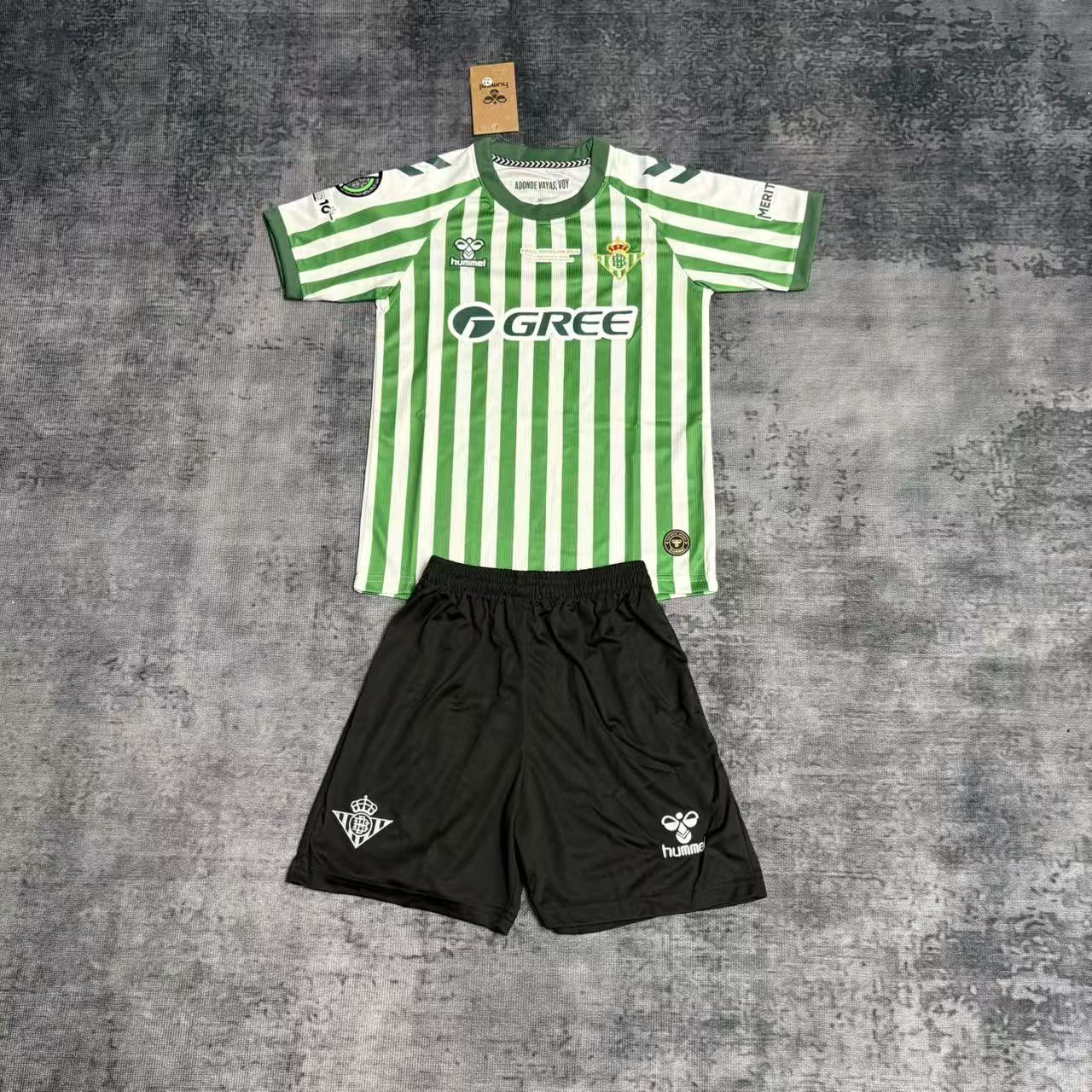Kids 2025/26 Real Betis Jersey