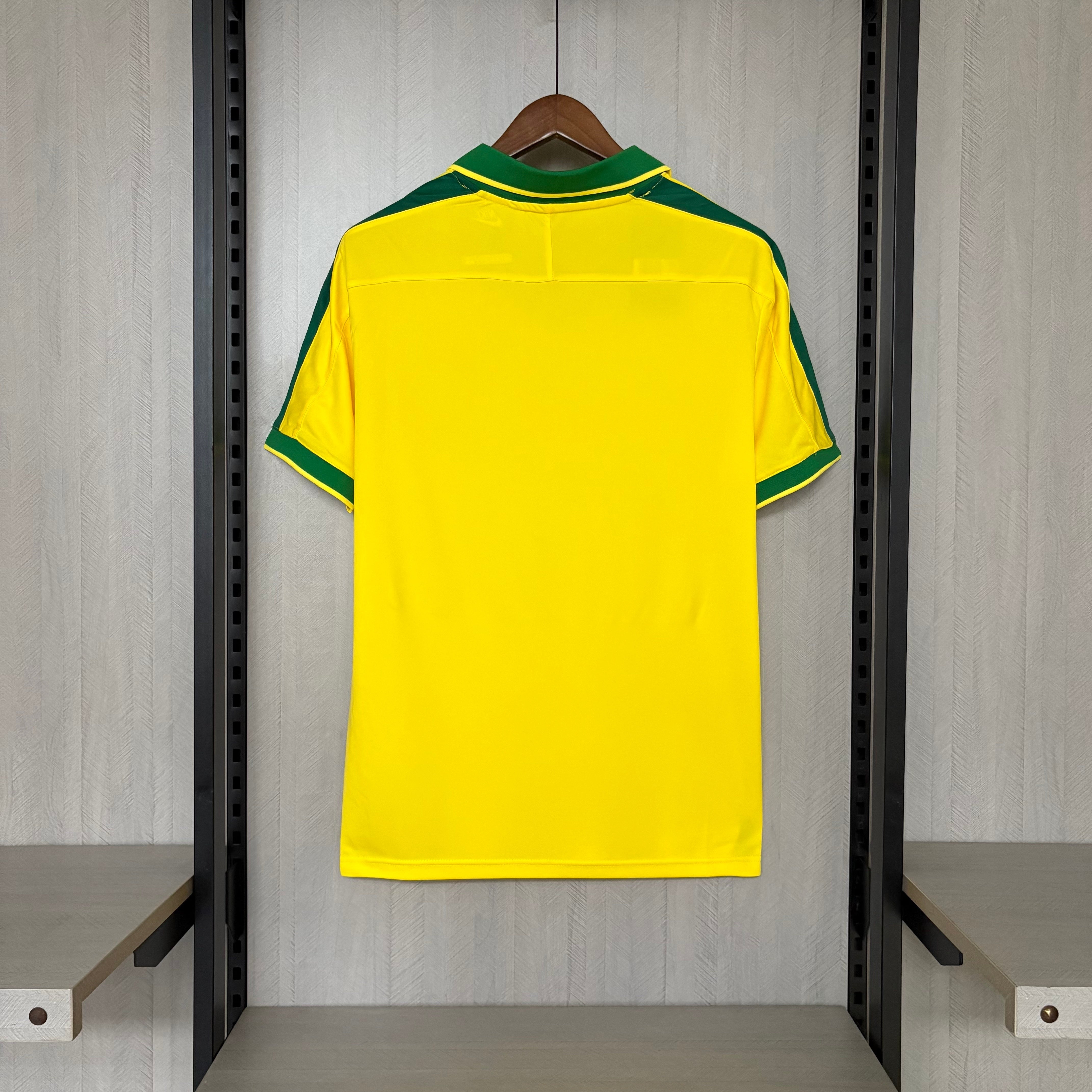 Retro Brazil 1997 Home Jersey