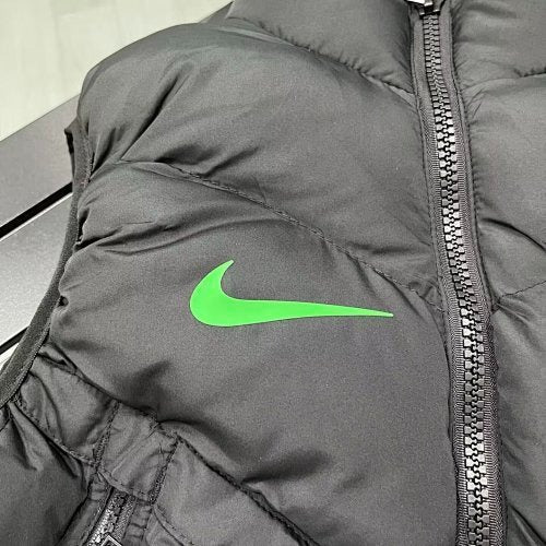 Brazil National Team Puffer Vest - Black - Official Training Collection