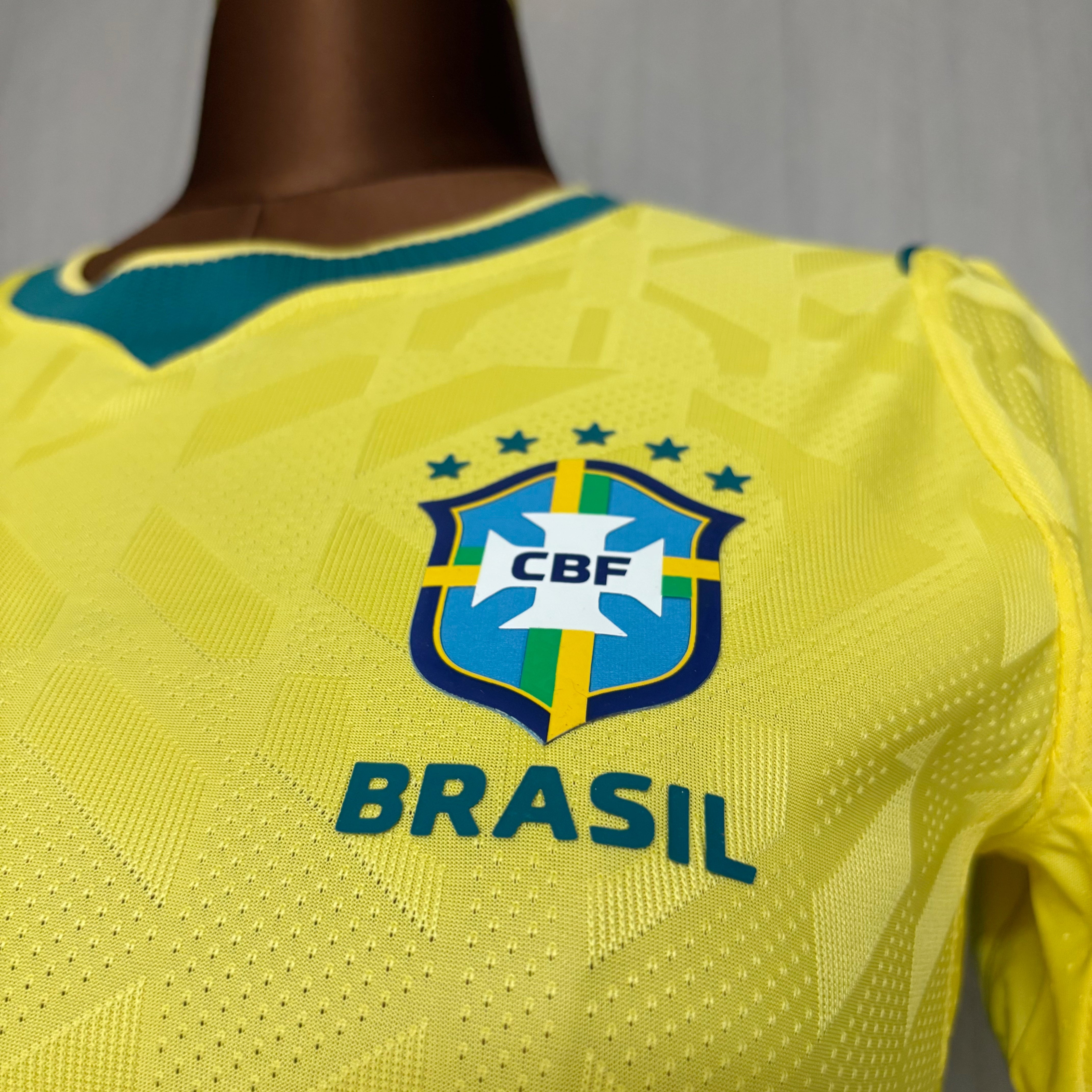 Women's Player version 2026 Brazil home 1:1 Jersey