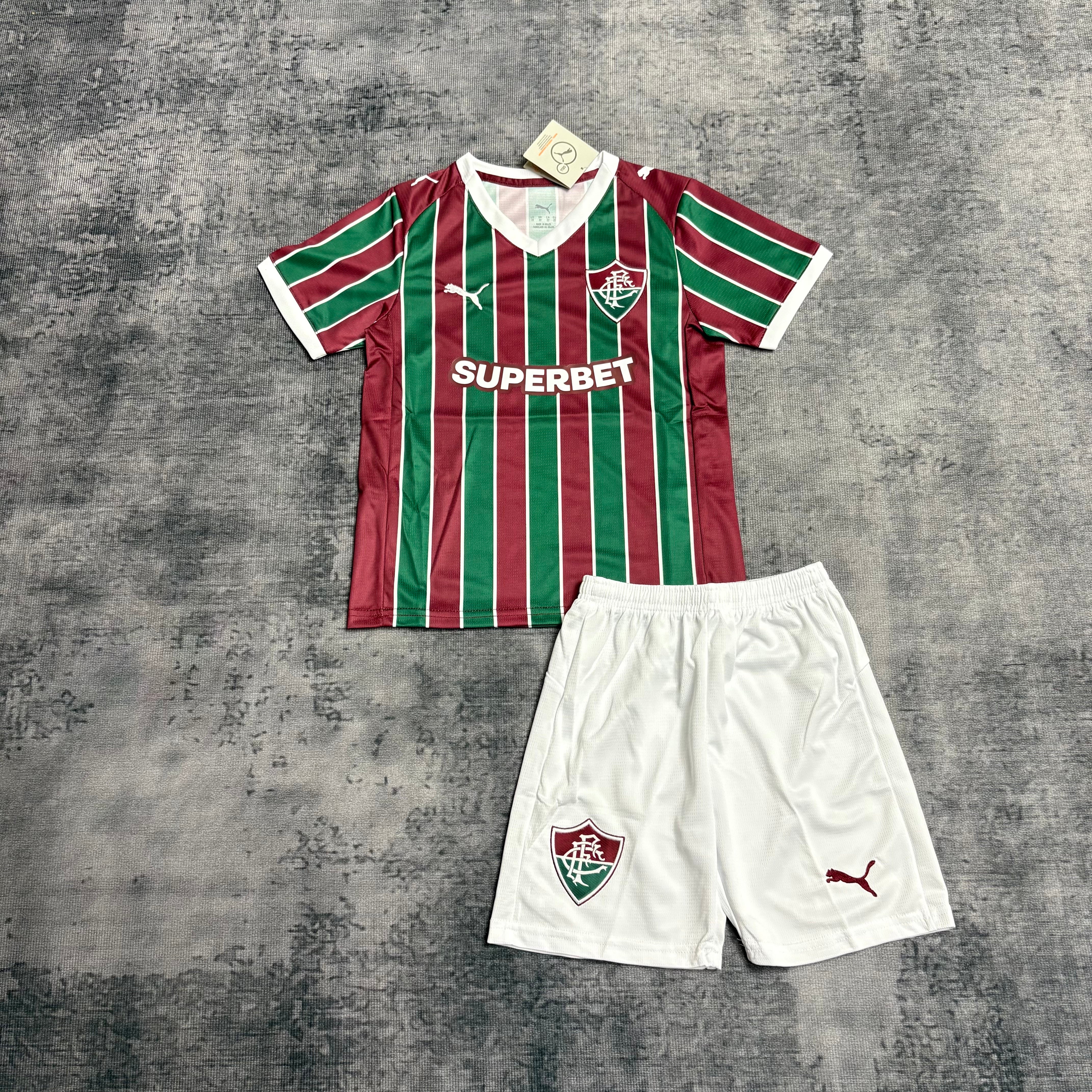 Kids 2026/27 Fluminense Home Jersey