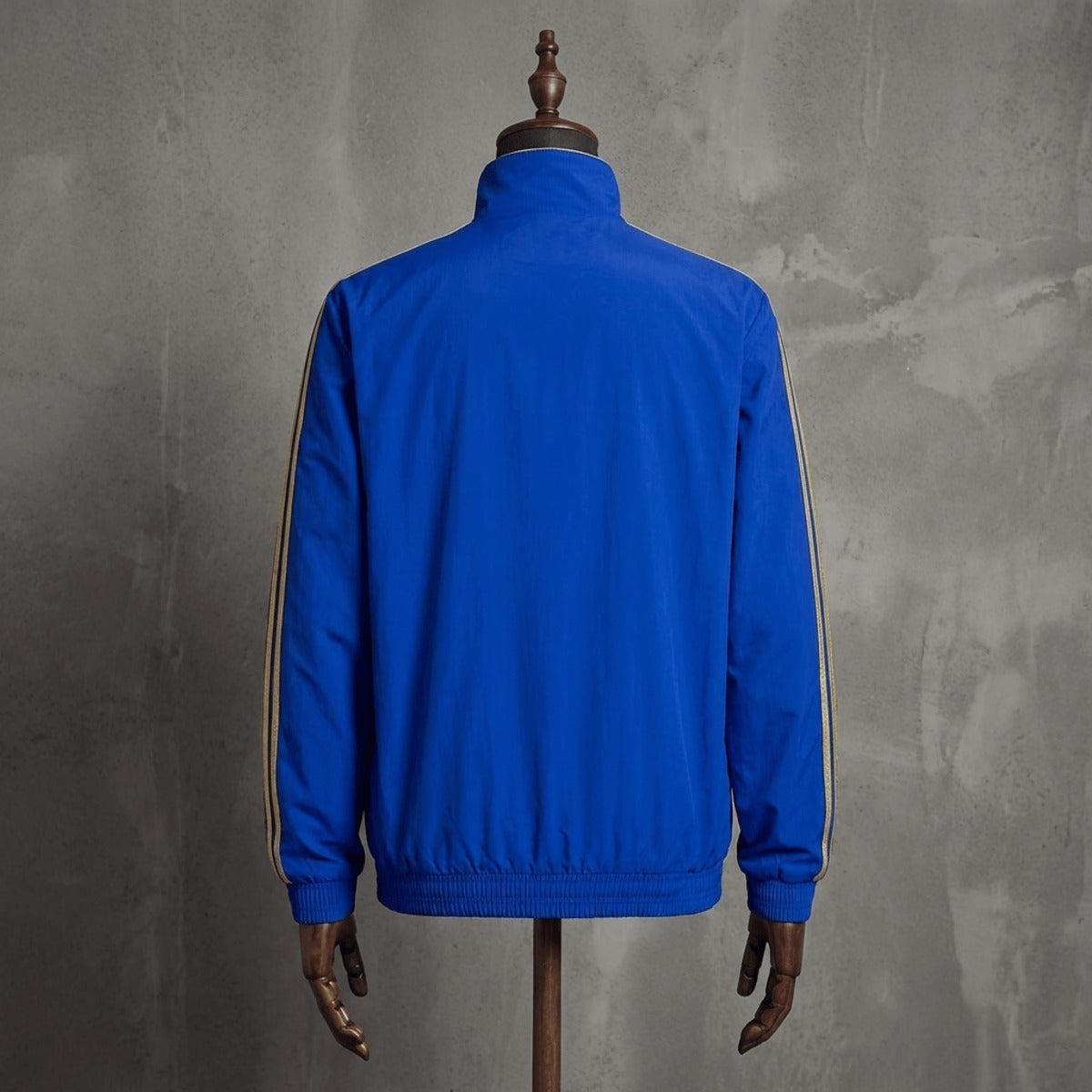 2026 Real Madrid Blue and Golden Reversible Windbreaker