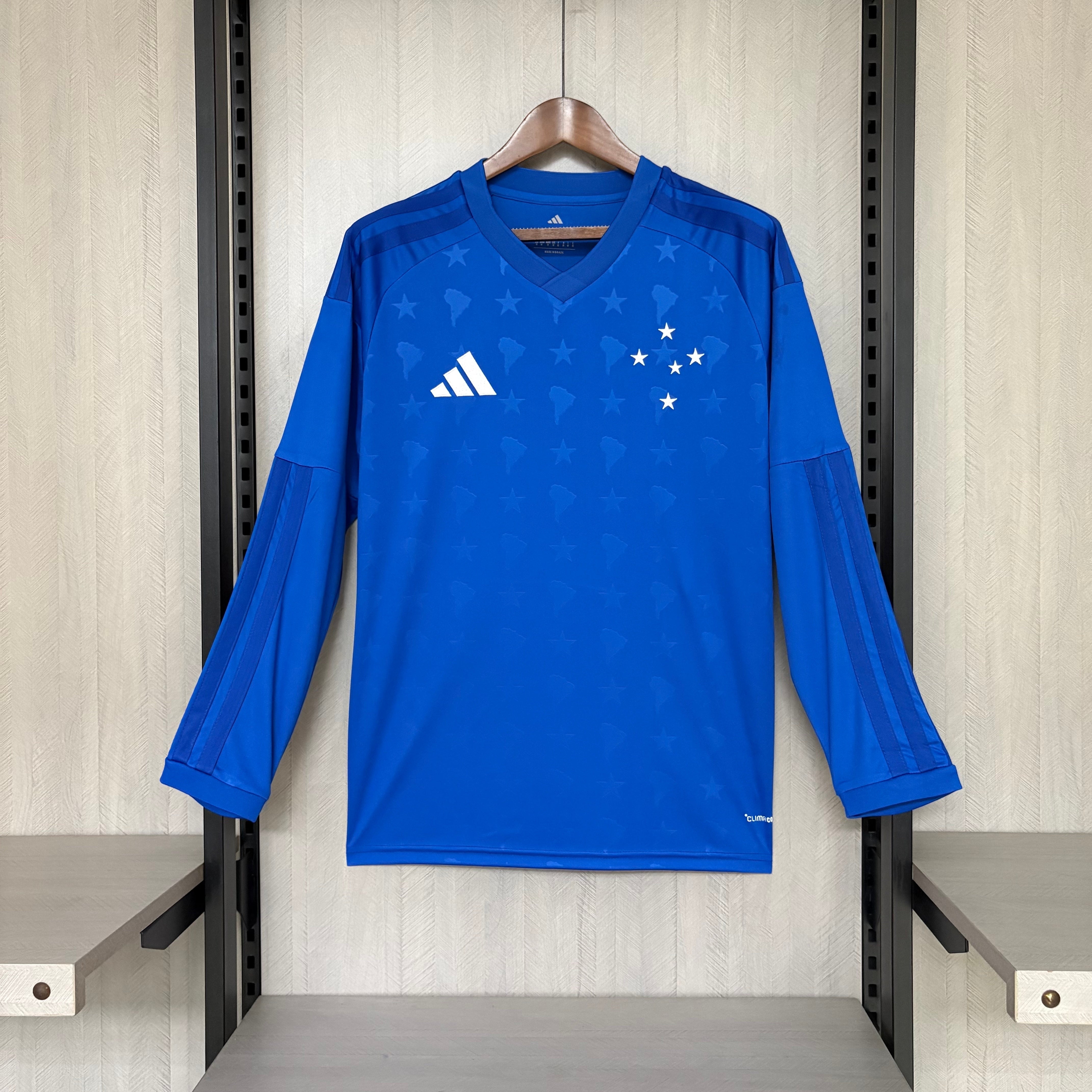 Long Sleeve 2026/27 Cruzeiro Home Jersey