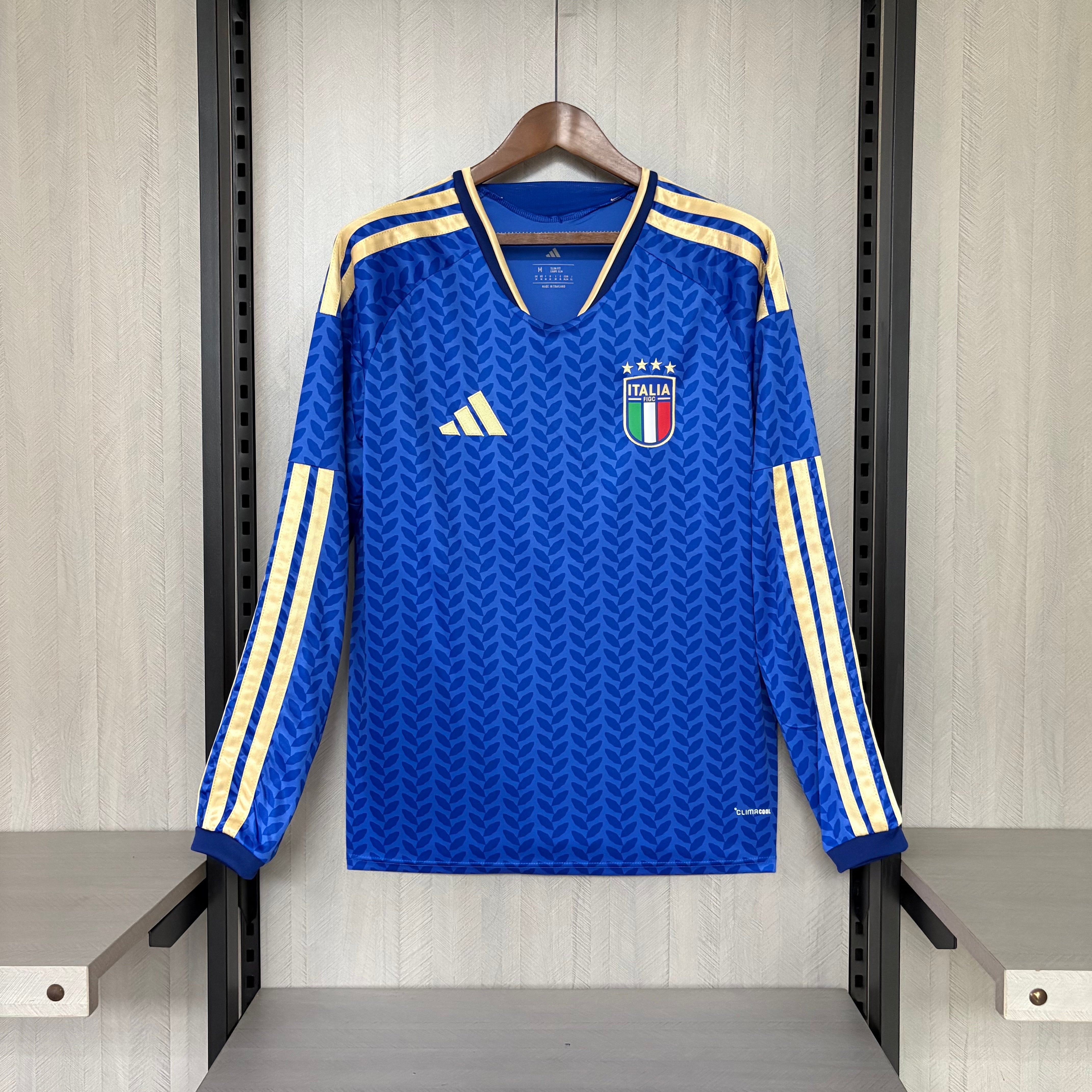 Long Sleeve 2026/27 Italy Home Jersey
