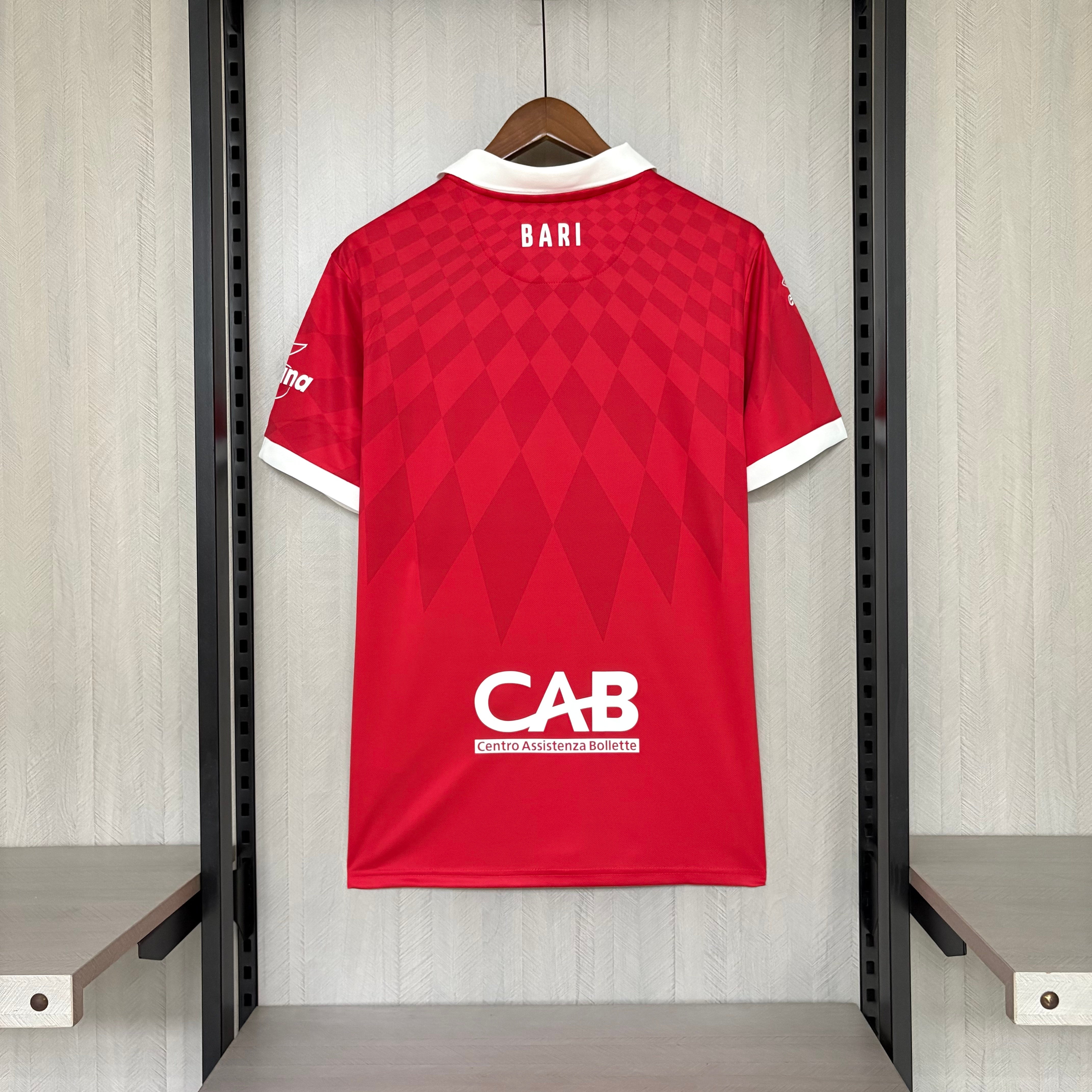 26/27 Bari Red Jersey