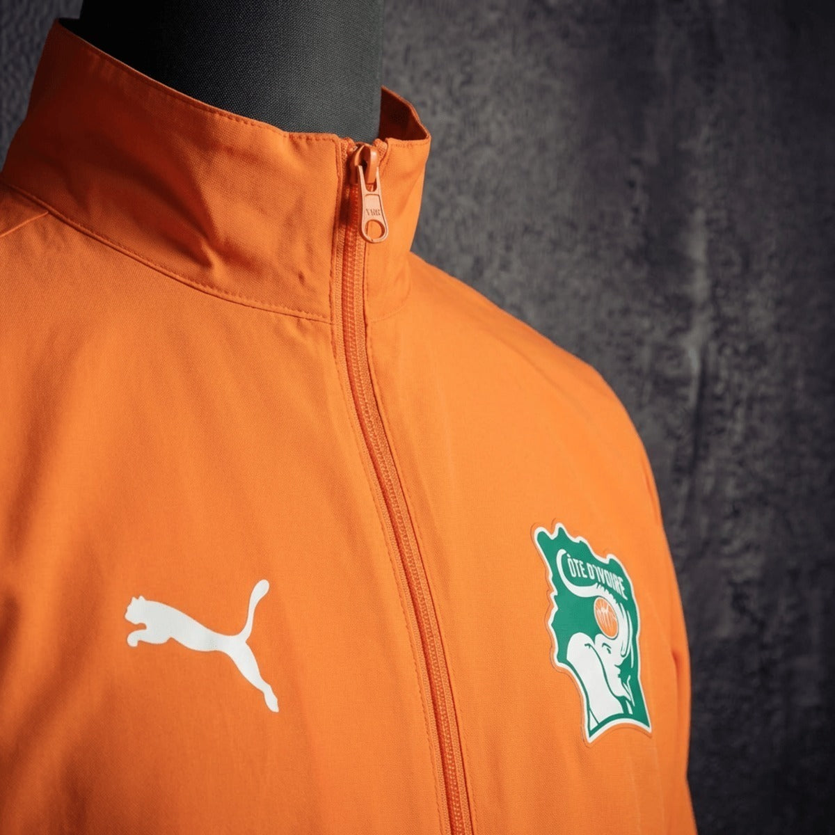 2026 Ivory Coast Orange and Green Reversible Windbreaker