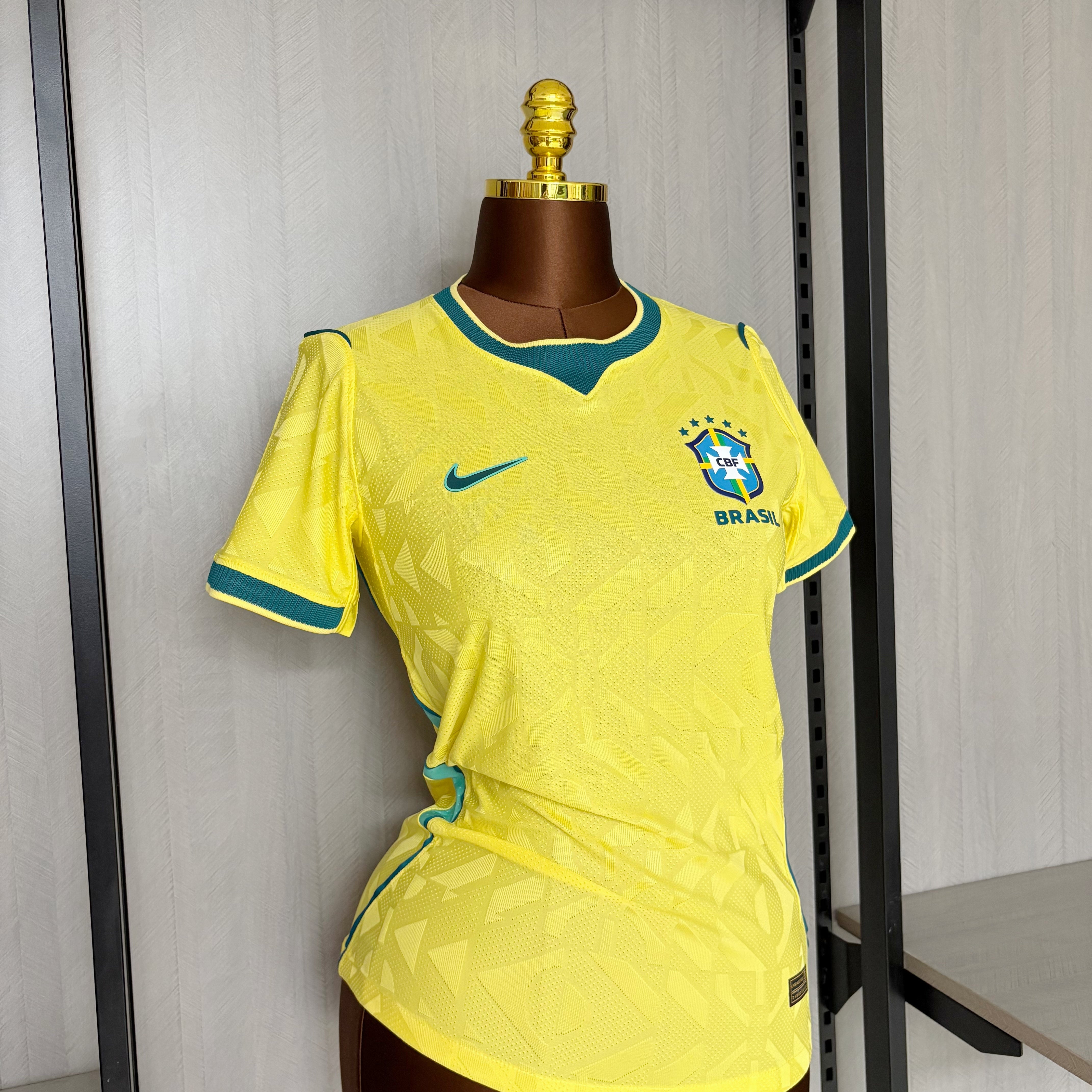 Women's Player version 2026 Brazil home 1:1 Jersey