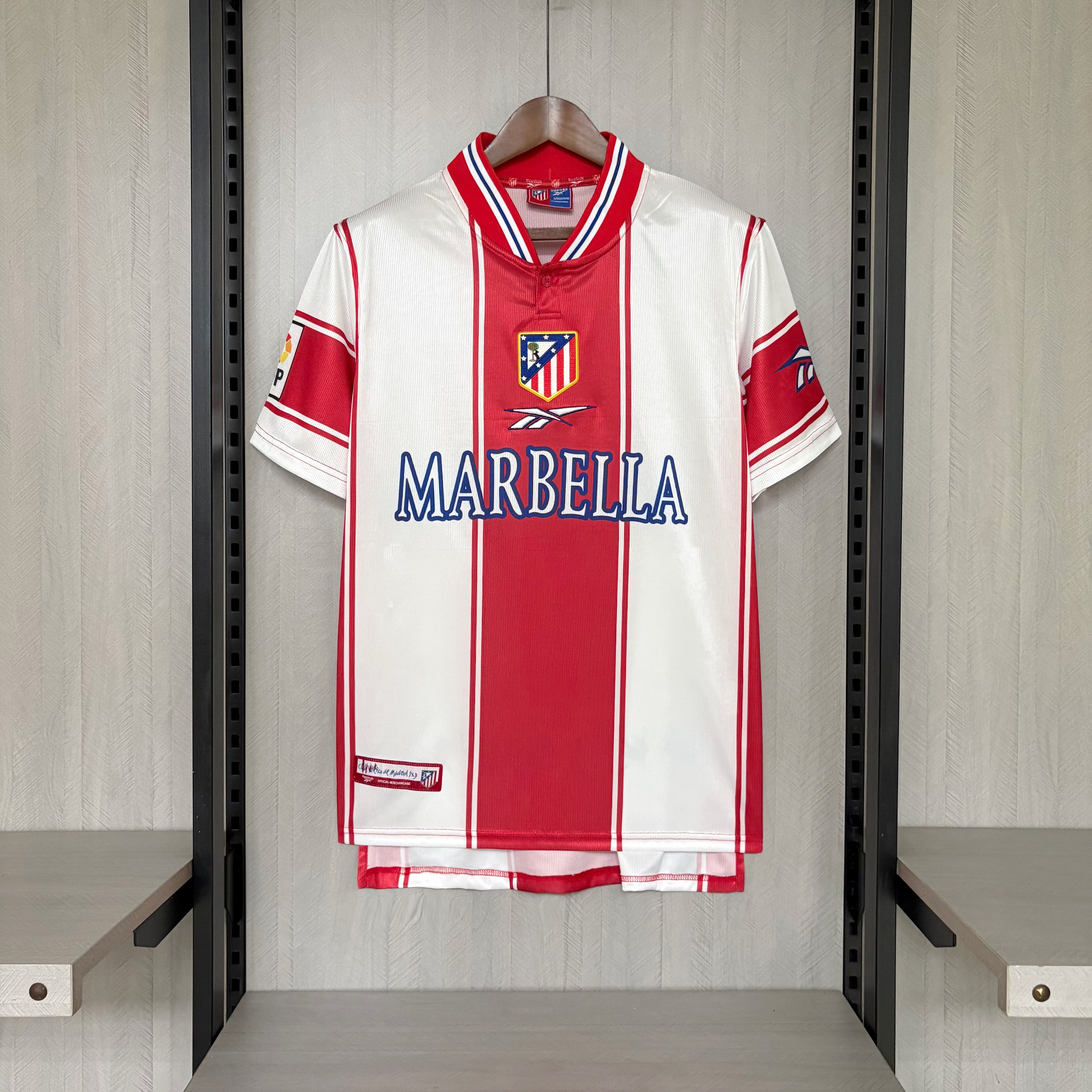 Retro 1999/00Atletico Madrid Home Jersey