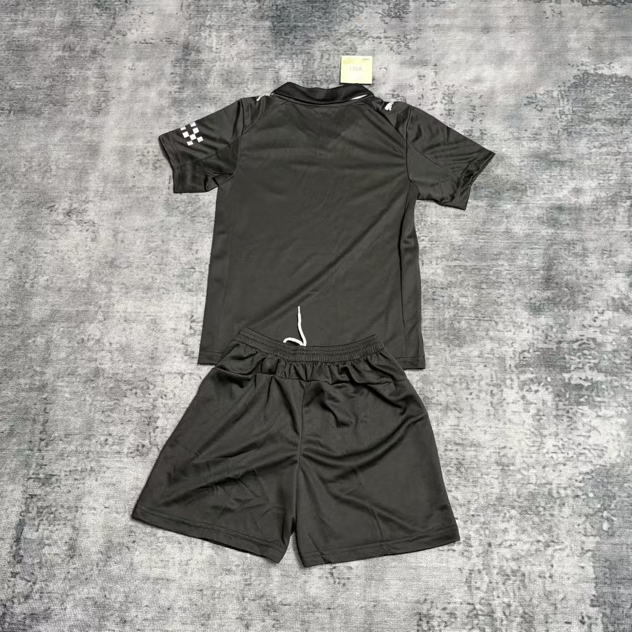 Kids 2025/26 Manchester City Black Jersey