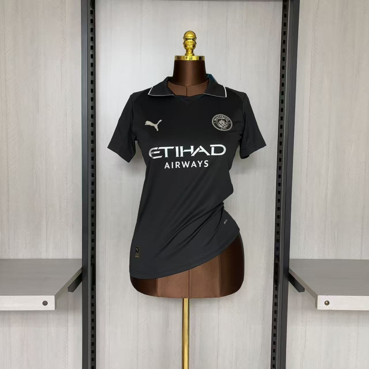 Women's 2025/26 Manchester City Black Jersey