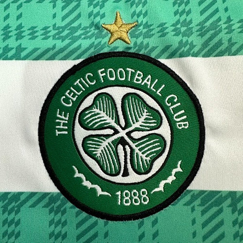 Celtic FC 25/26 Home Shirt - Green & White Strips - OFFICIAL FAN VERSION (Stadium)