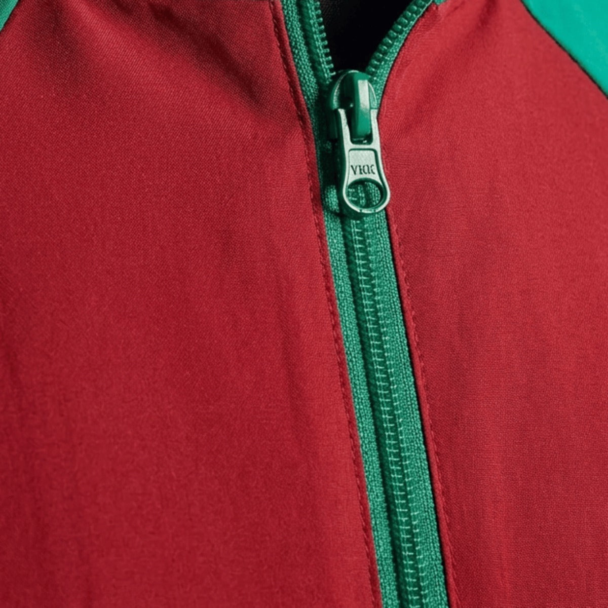 2026 Morocce Red and Green Reversible Windbreaker