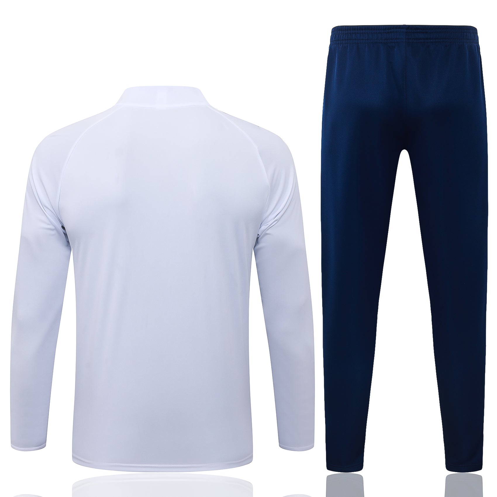 White Real Madrid tracksuit (with yellow ribbon)