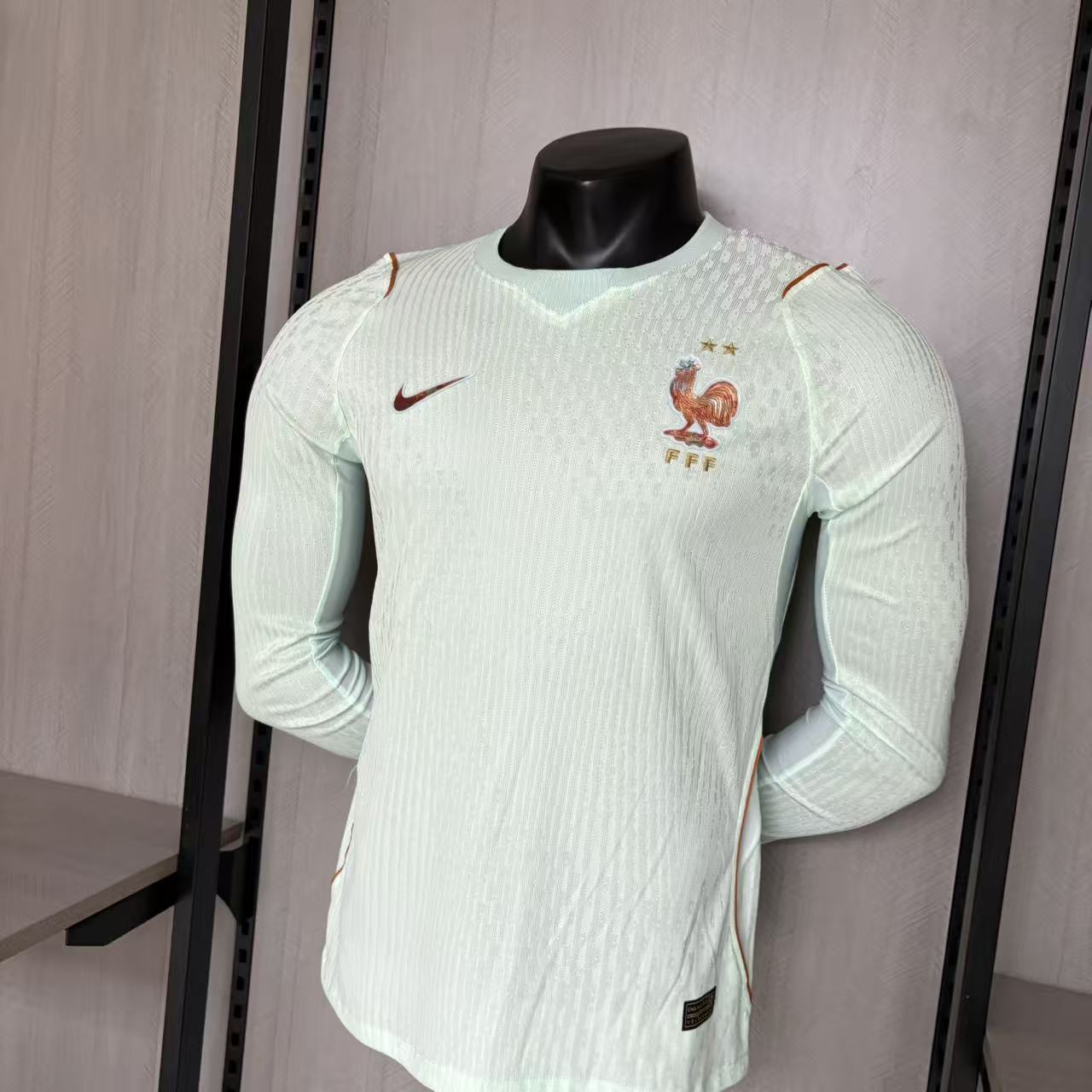 2026 Player Version Long Sleeve France Away Jersey