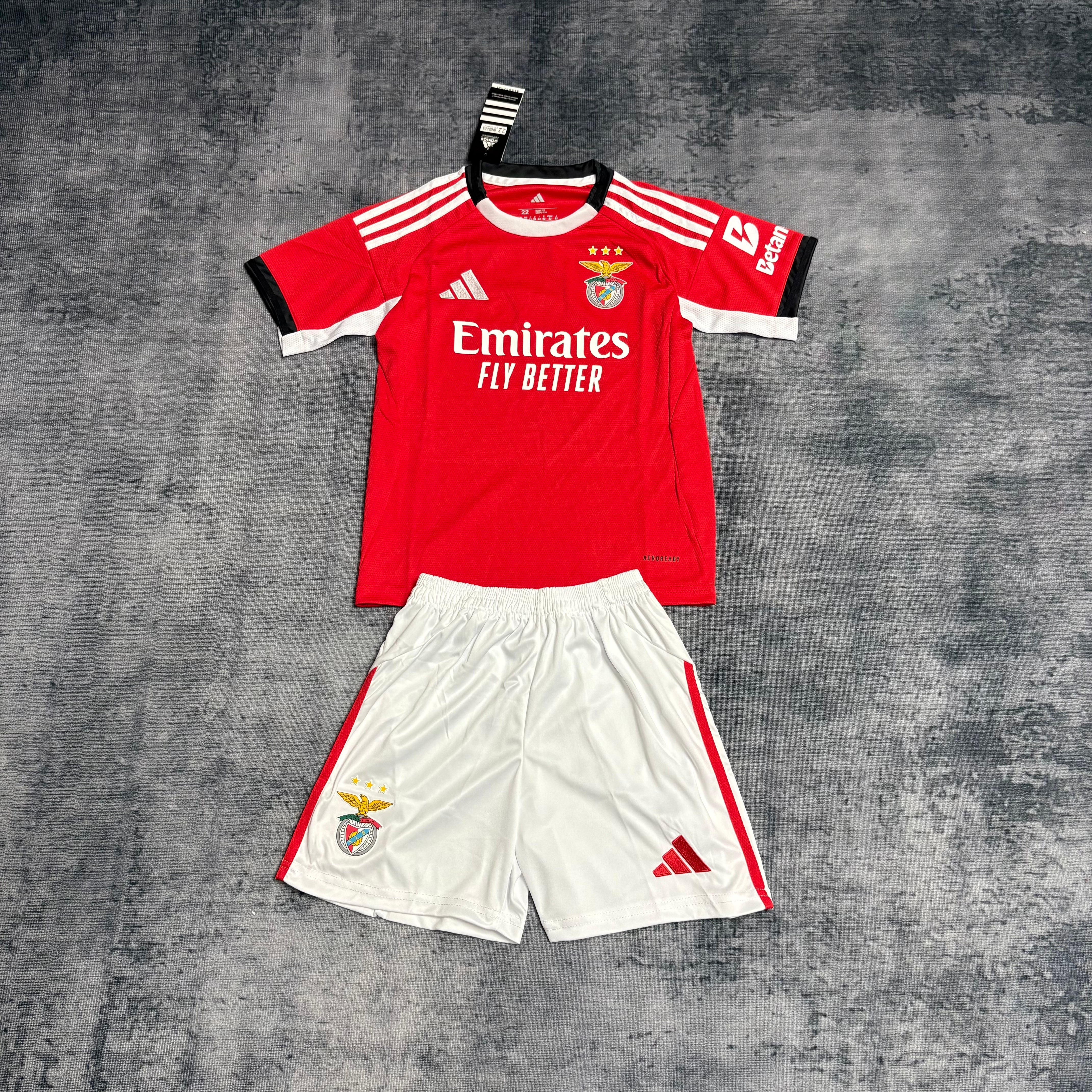 Kids 2025/26 Benfica Home Jersey