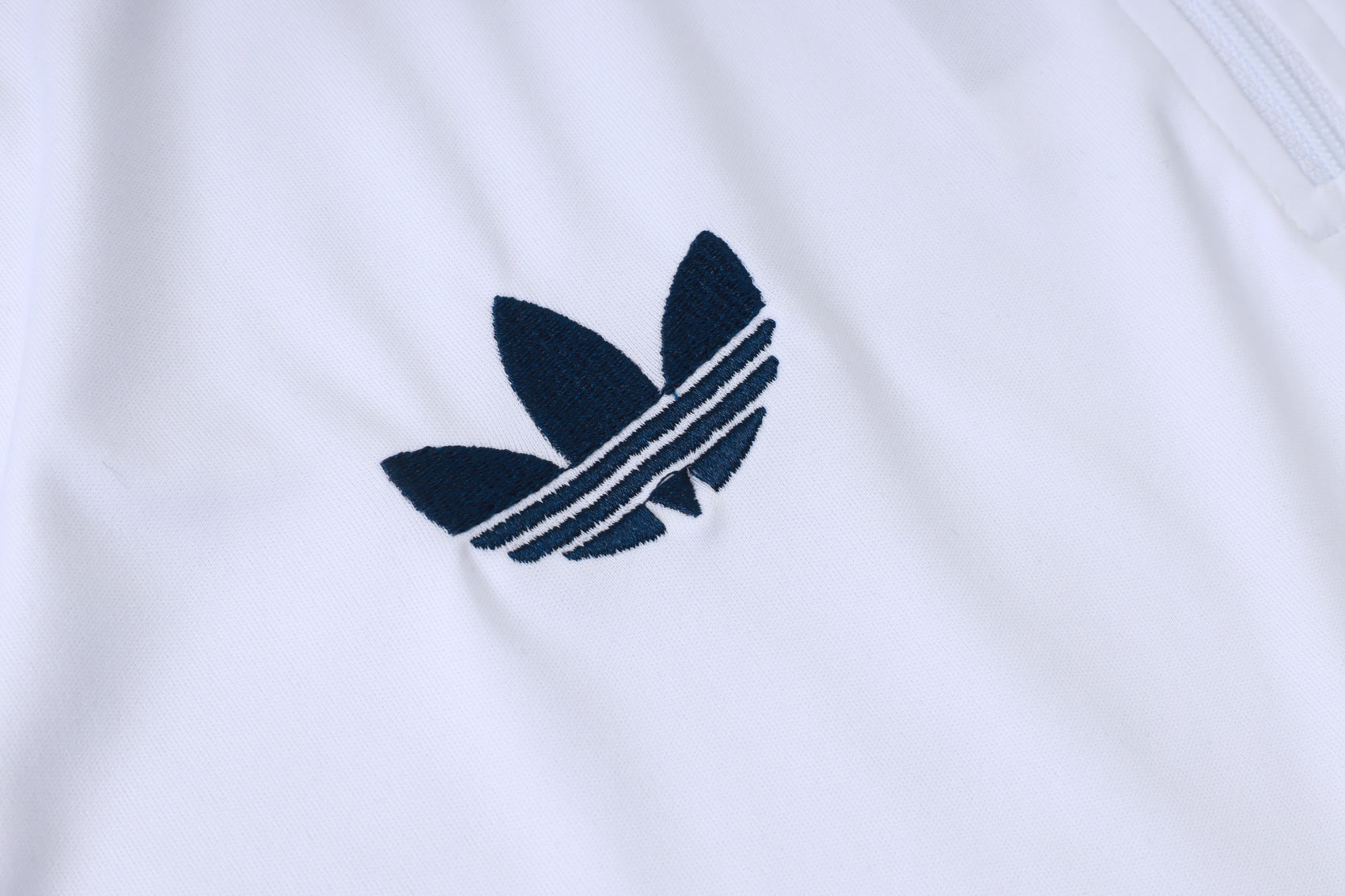 White Real Madrid tracksuit (with yellow ribbon)