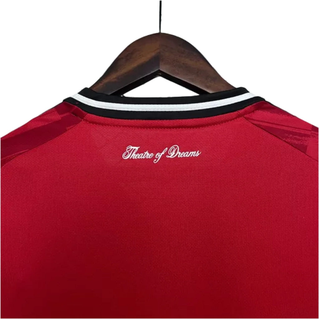 Manchester United 25/26 Home Shirt - Red & White - OFFICIAL FAN VERSION (Stadium