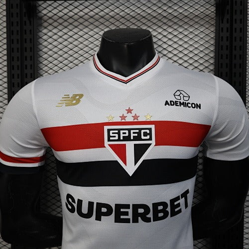 São Paulo FC Home Jersey 2025/26 - Authentic Player Version - White