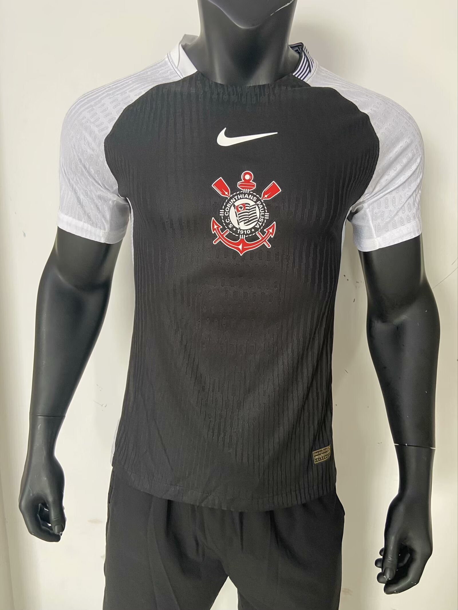 Corinthians Away Shirt 25/26 - Black Player Edition - AUTHENTIC