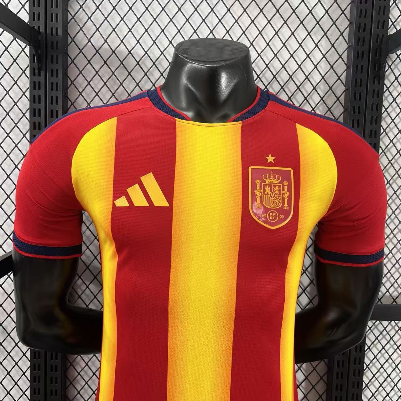 Spain Home Shirt 26/27 - PLAYER VERSION (Authentic) - Red Fury
