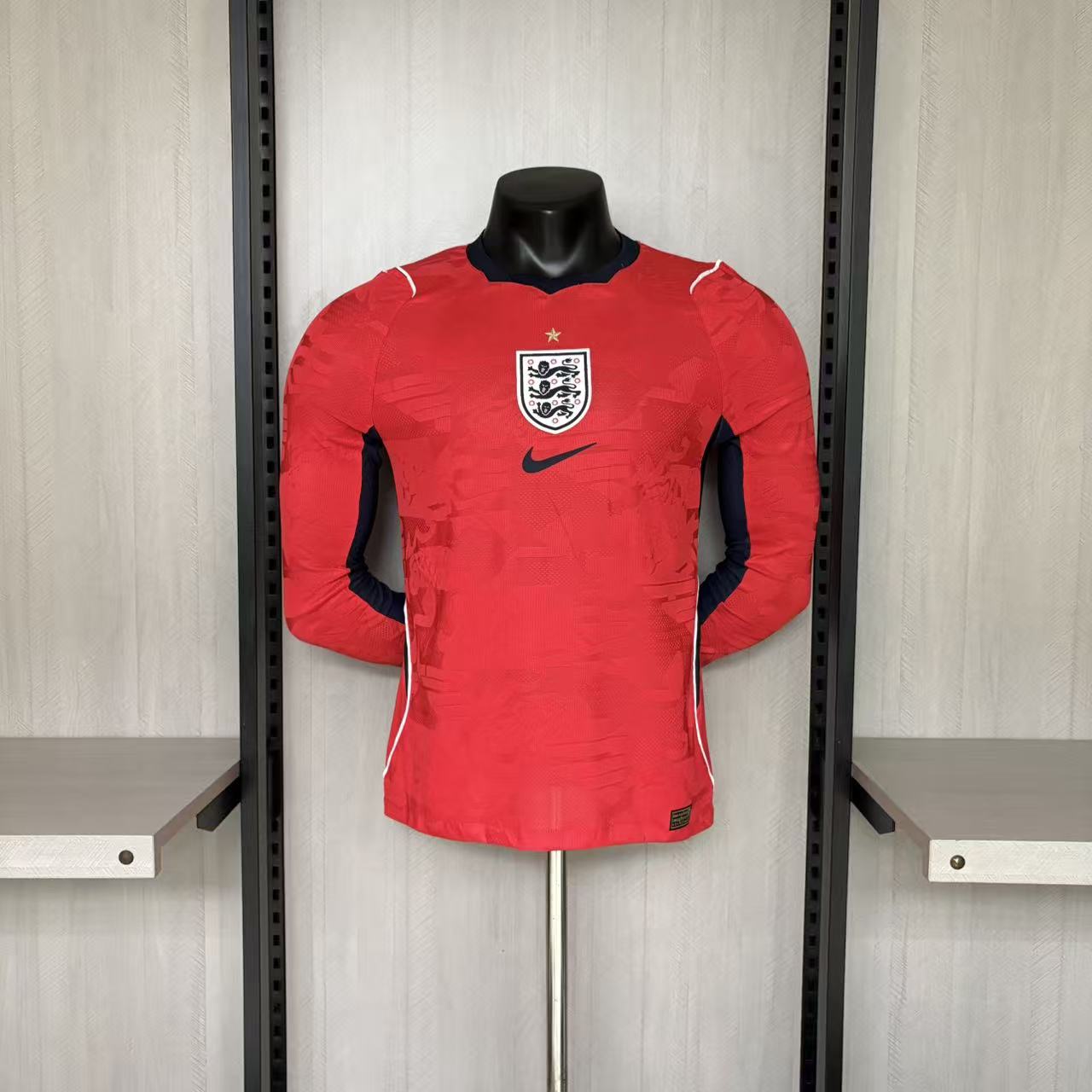 2026 Player Version Long Sleeve England Away Jersey