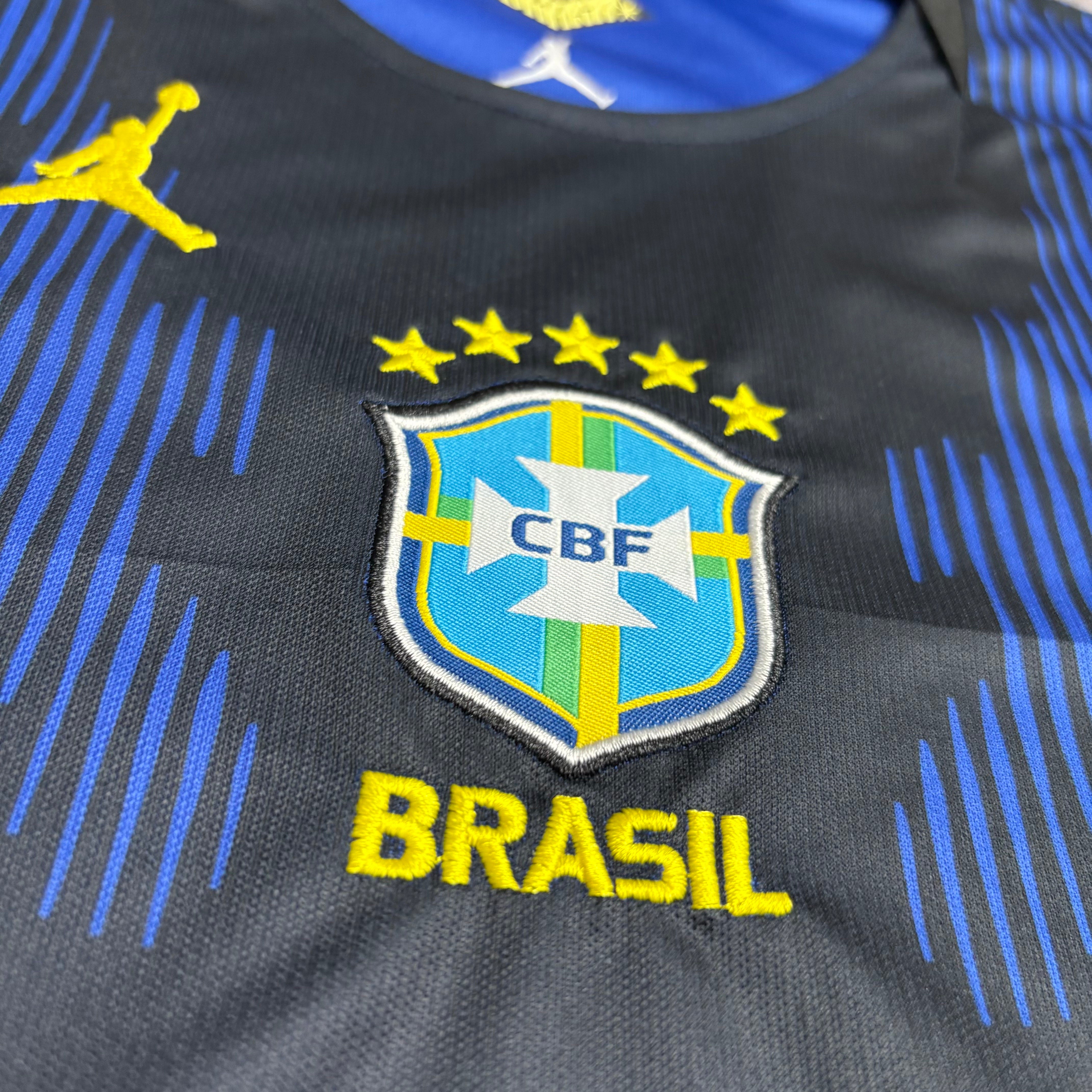 Kids 2026 Brazil Away Jersey