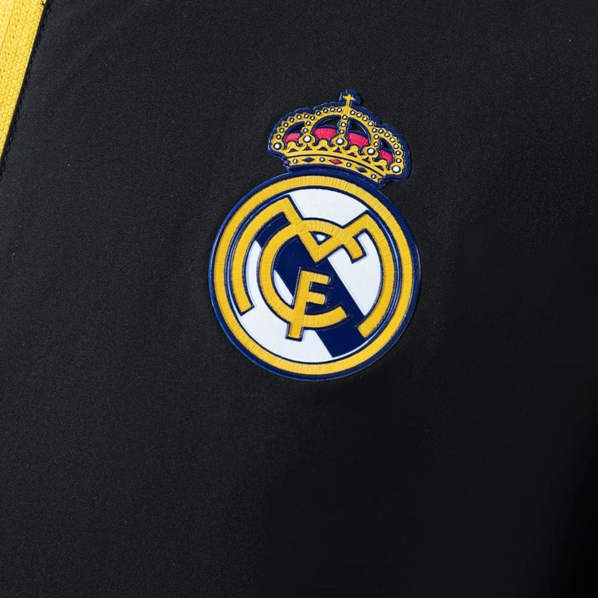 2025/26 Real Madrid Black Windbreaker