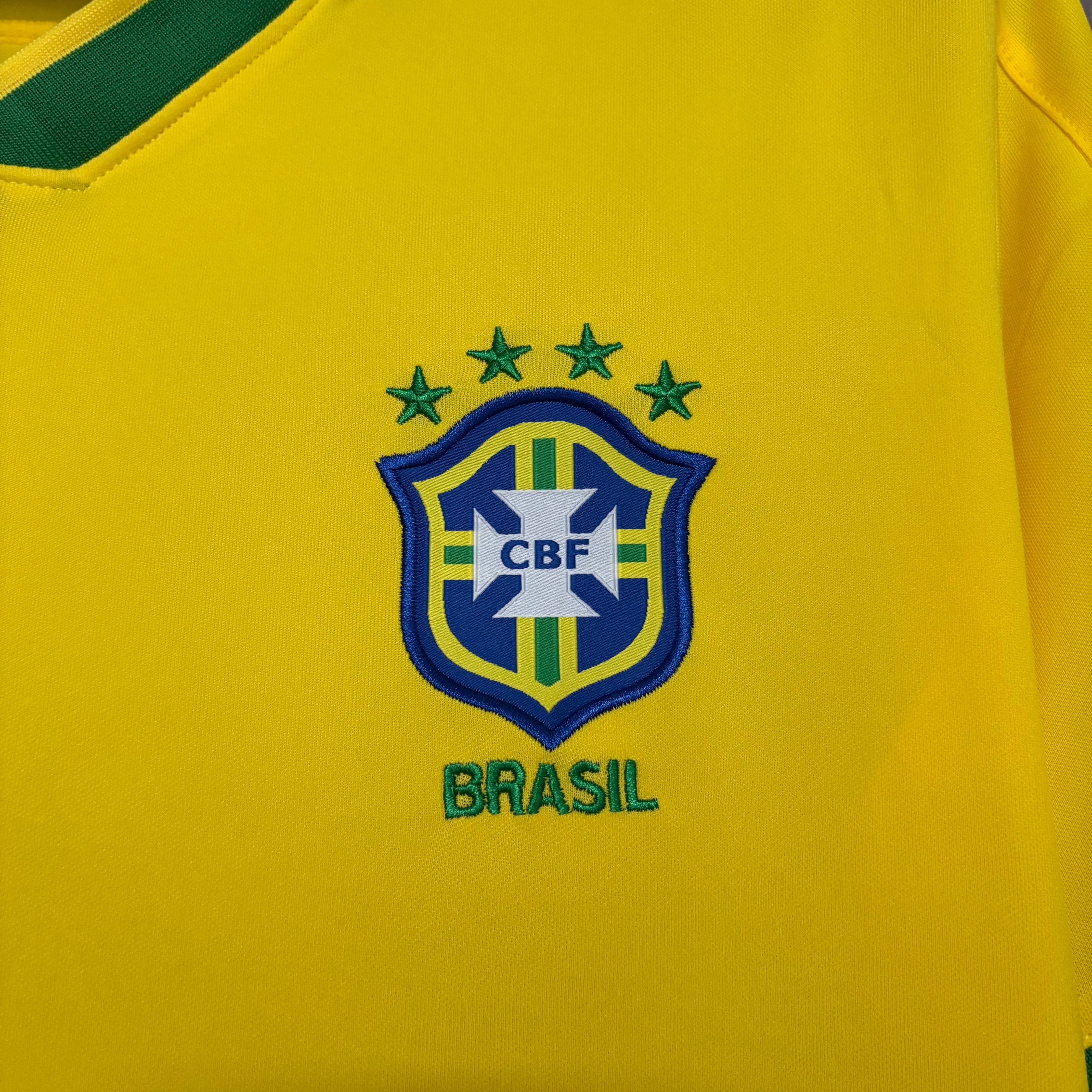 Retro Brazil 1997 Home Jersey