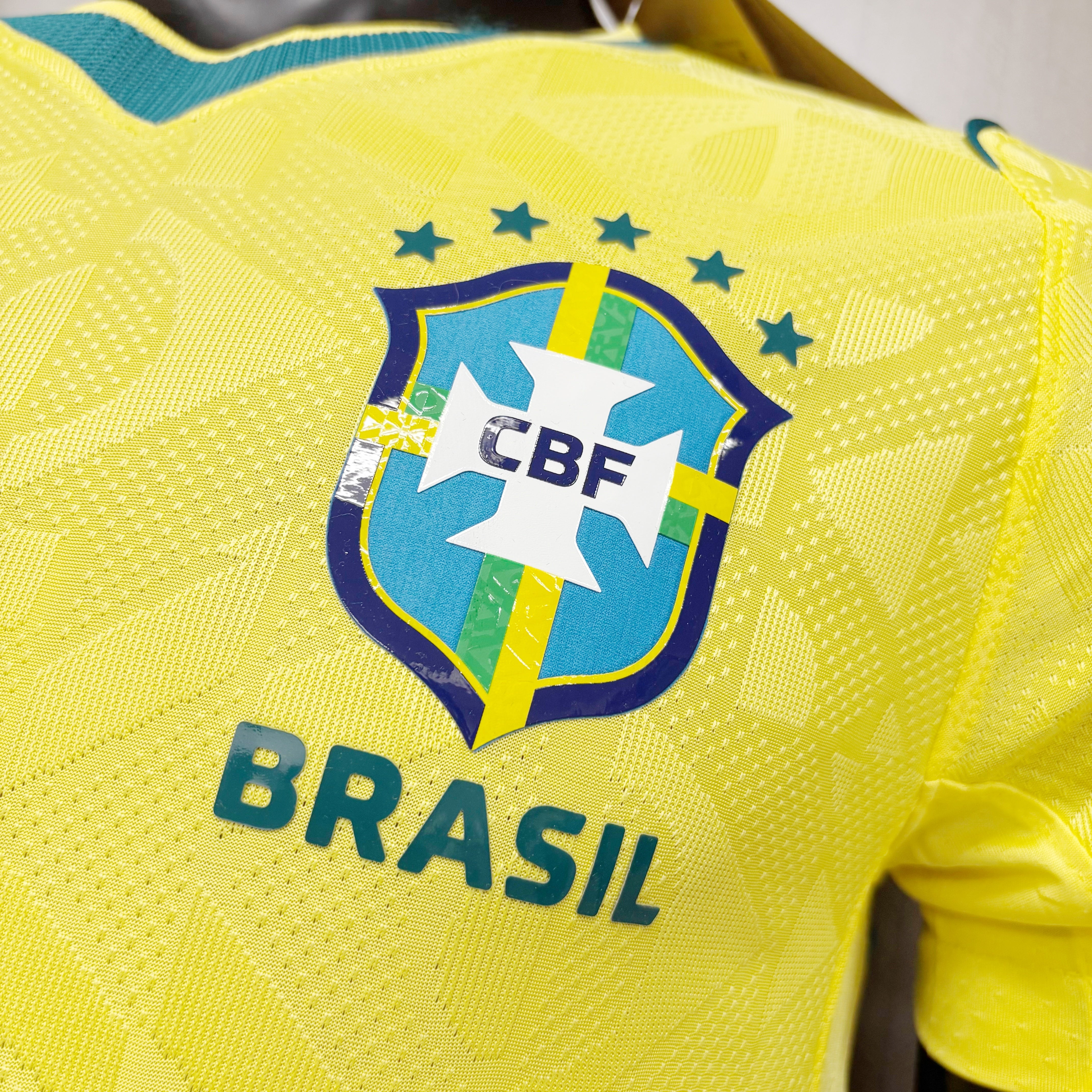 Player version 2026 Brazil home 1:1 Jersey