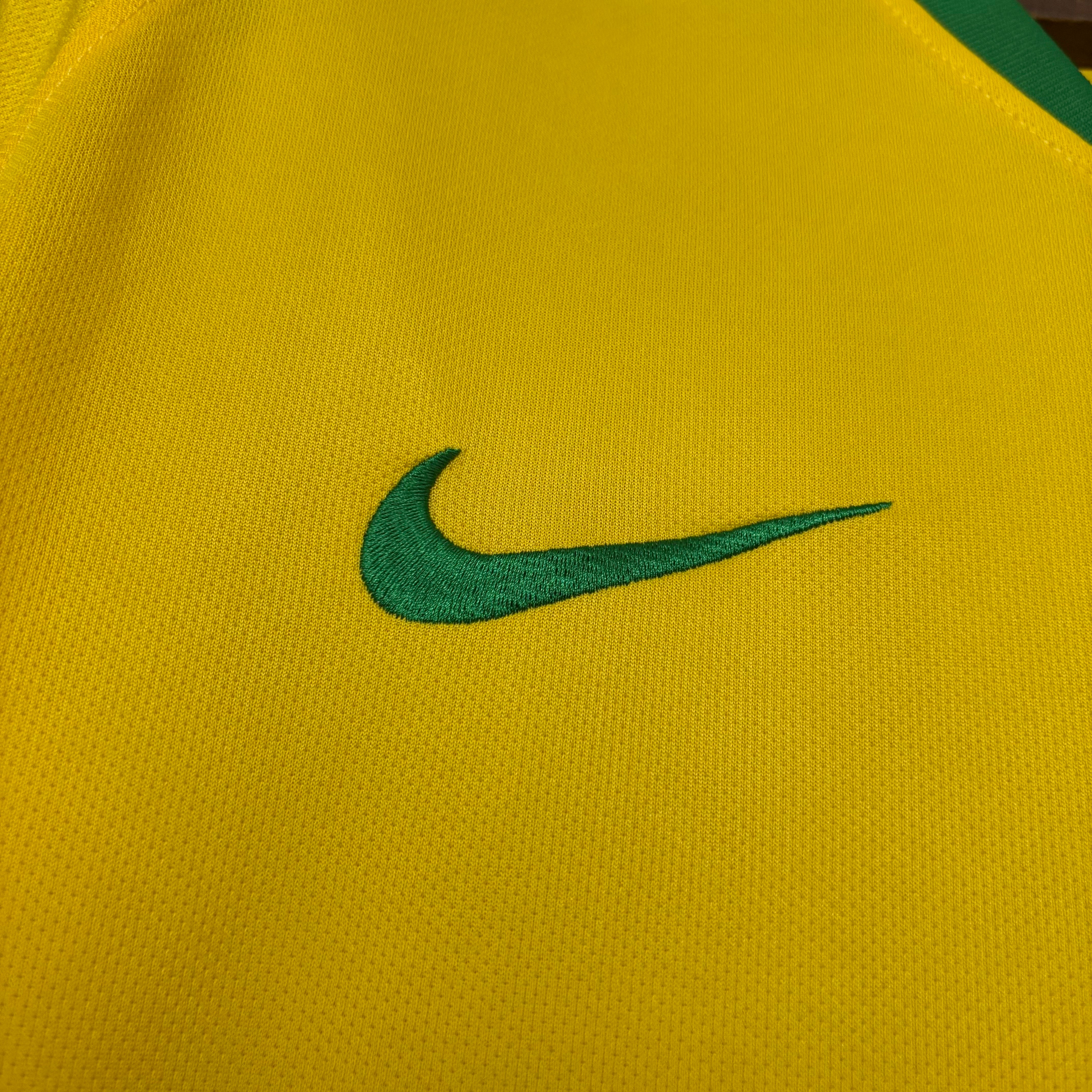 Brazil Retro Home Jersey 2018