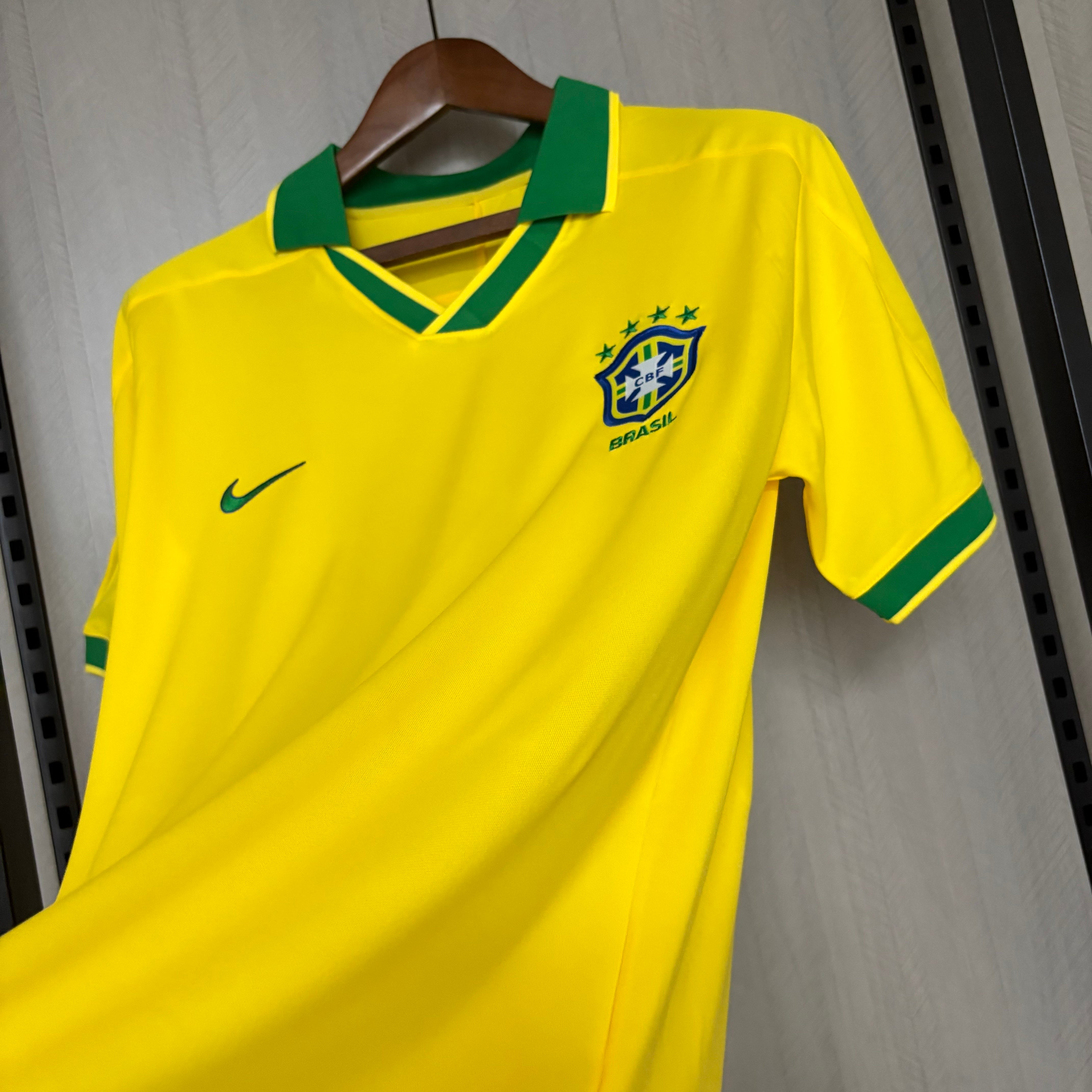 Retro Brazil 1997 Home Jersey