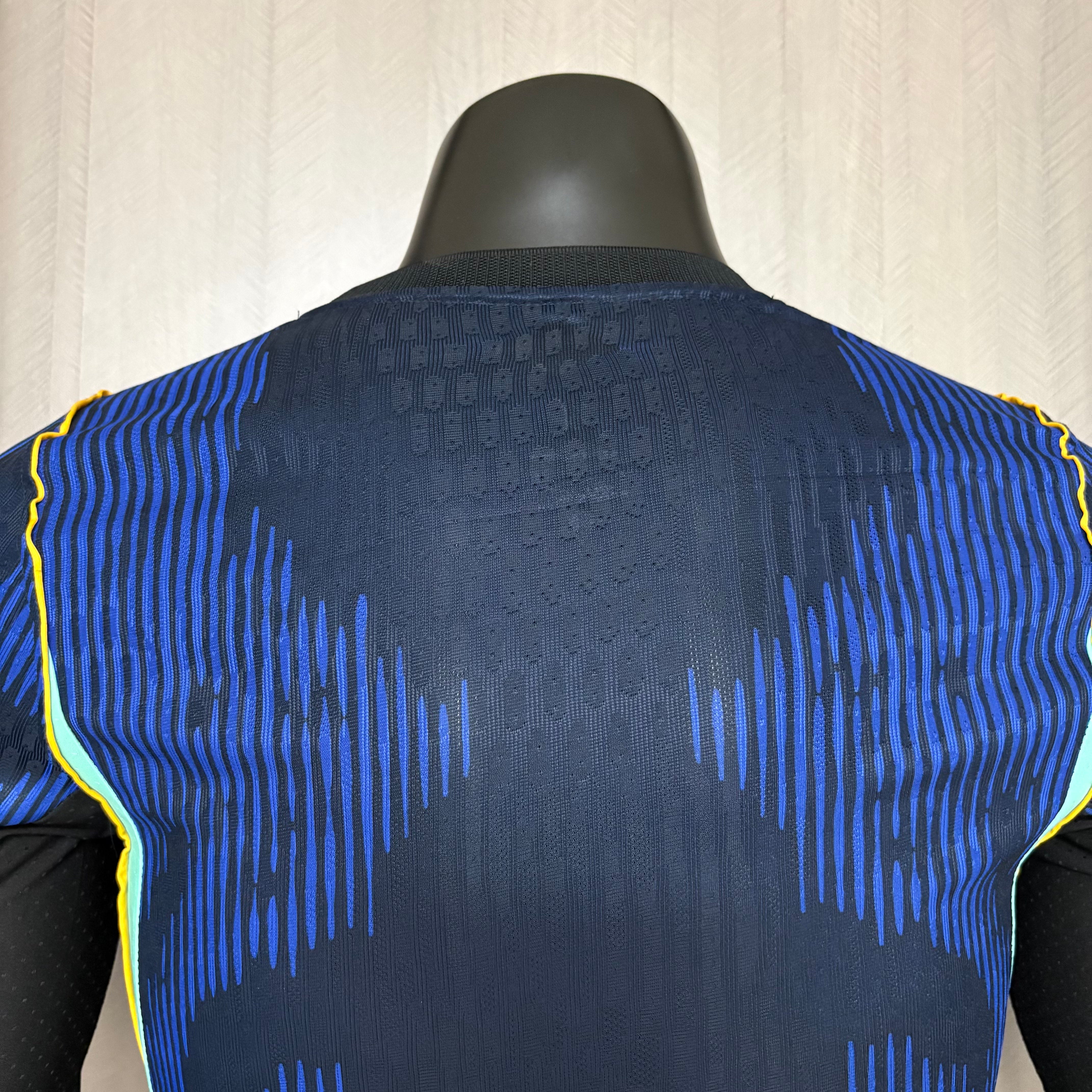 Player version long-sleeved 2026 Brazil Away Jersey