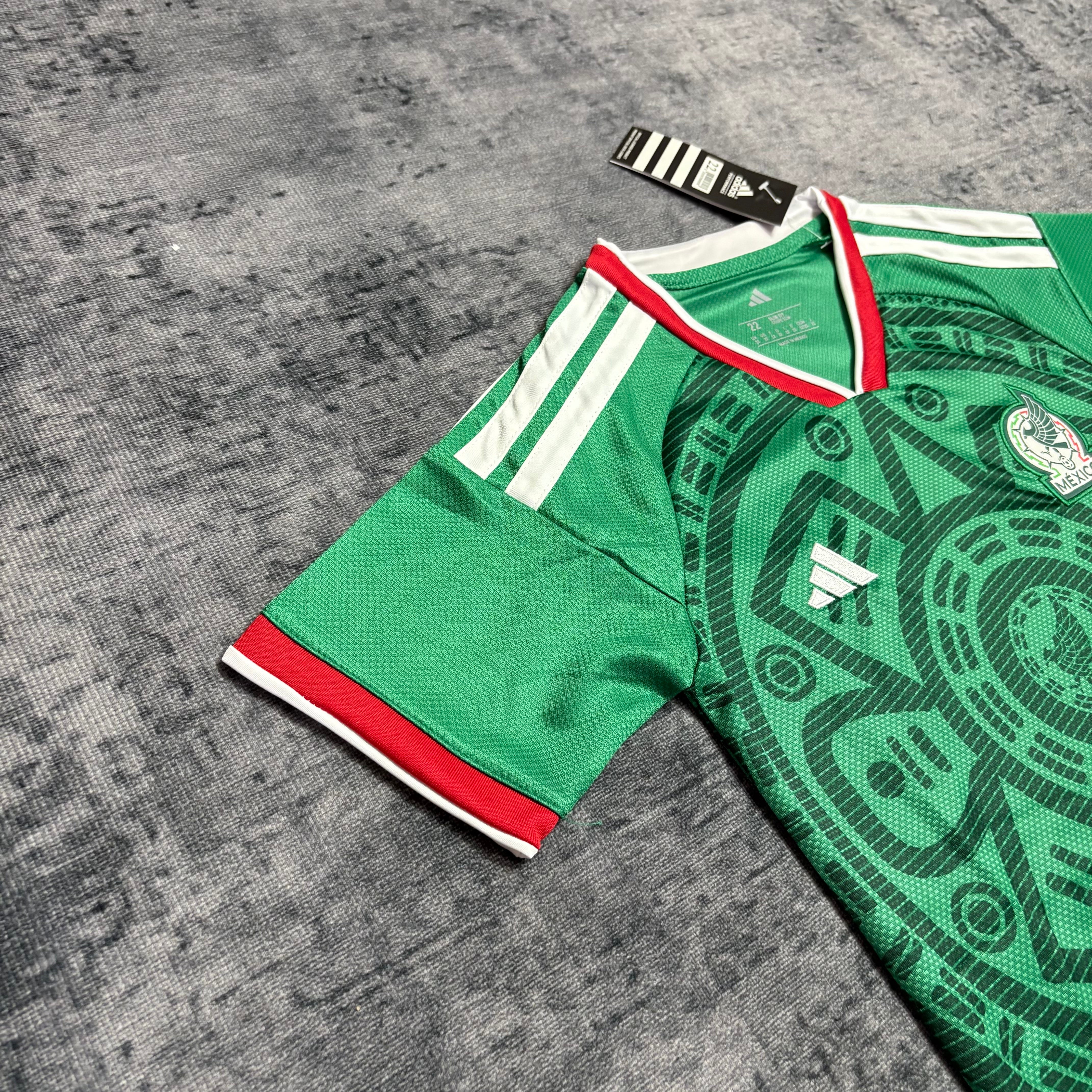 Kids 2026 Mexico Home Jersey