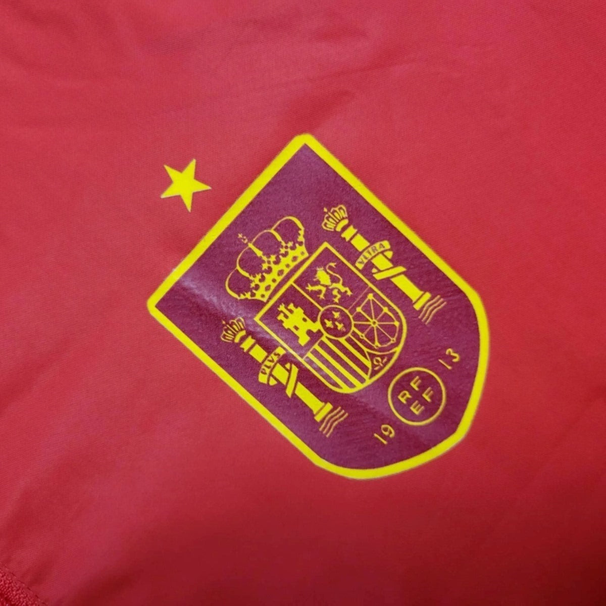 2025 Spain Red Jacket Windbreaker