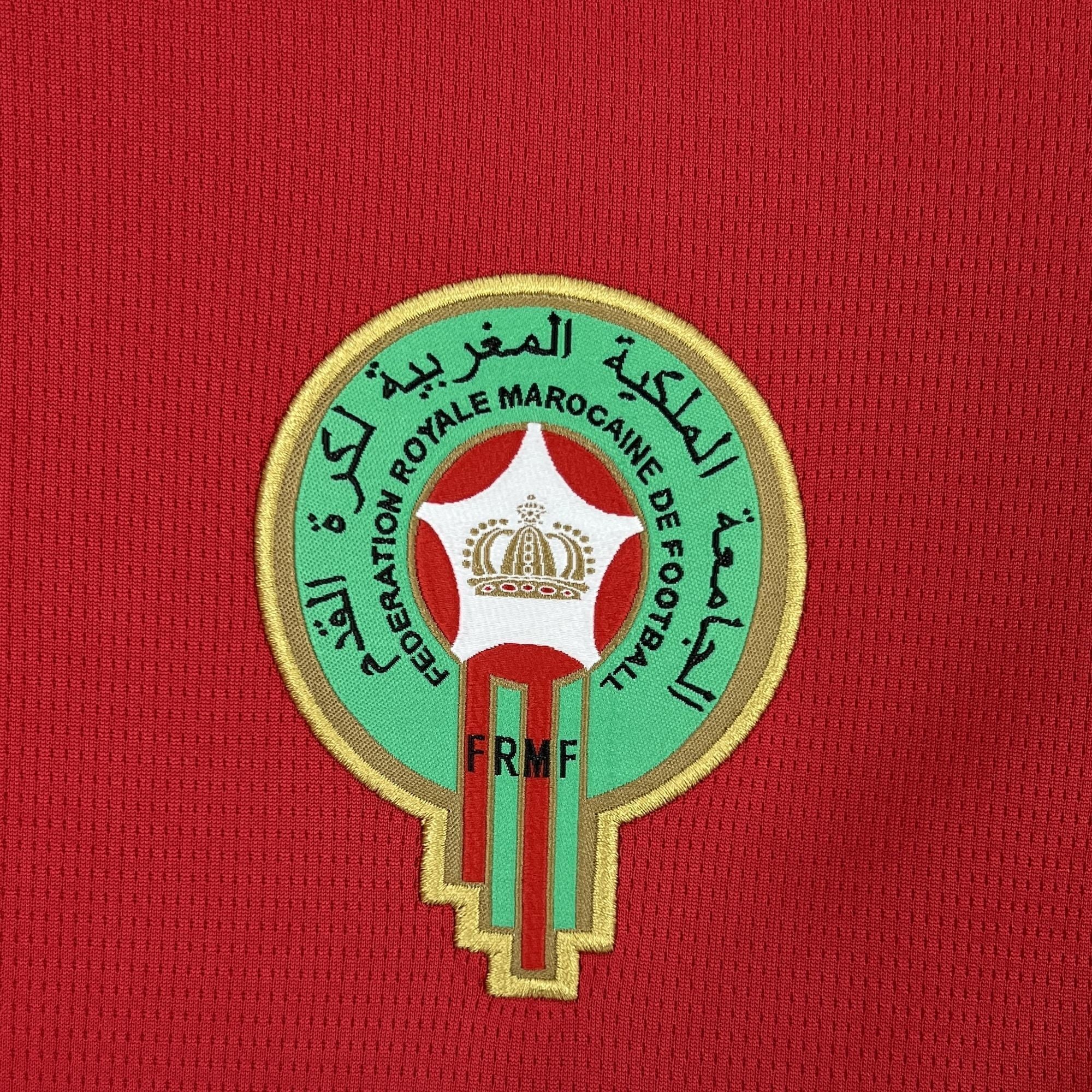 Morocco Home Shirt 26/27 - Red & Green - OFFICIAL FAN VERSION