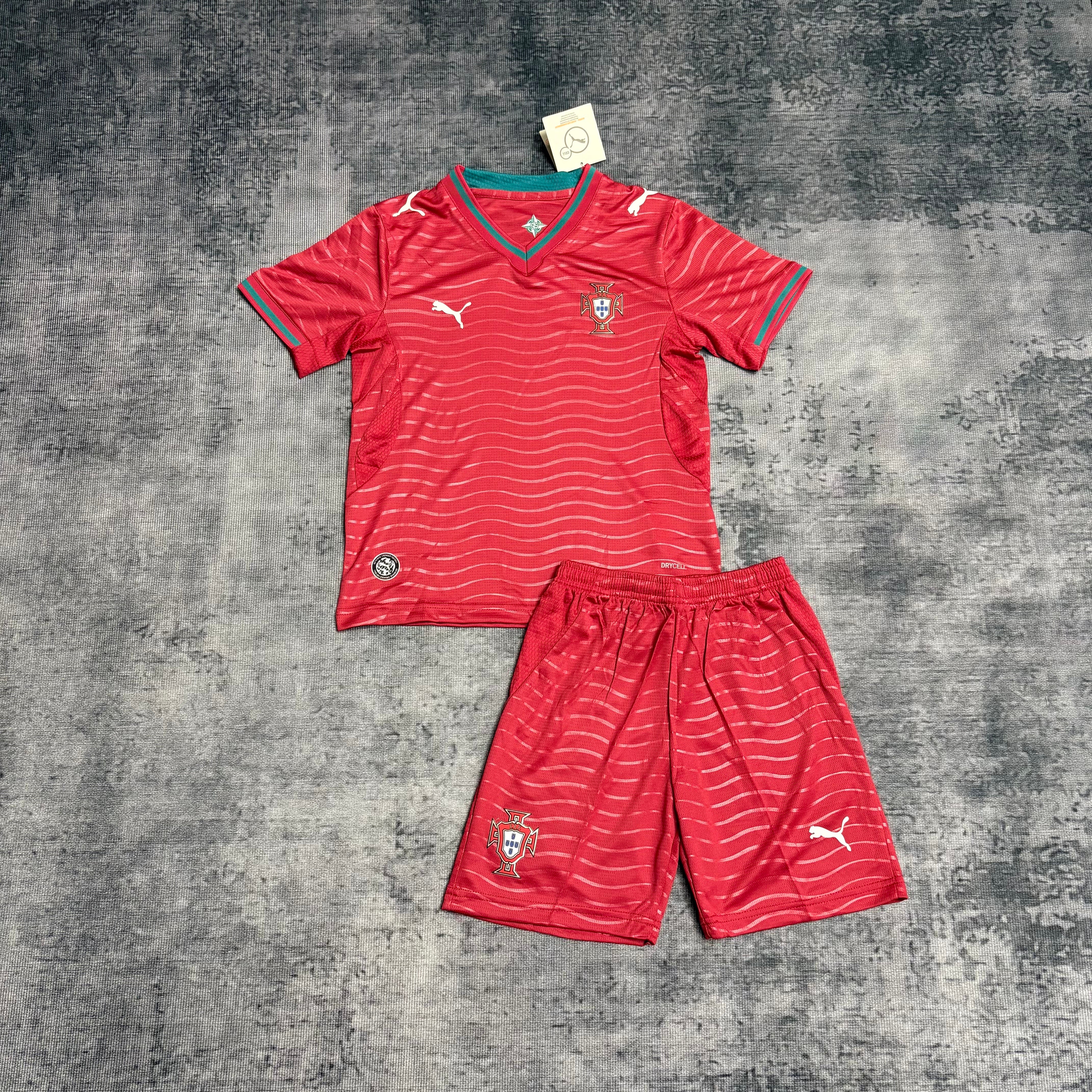 Kids 2026 Portugal home jersey